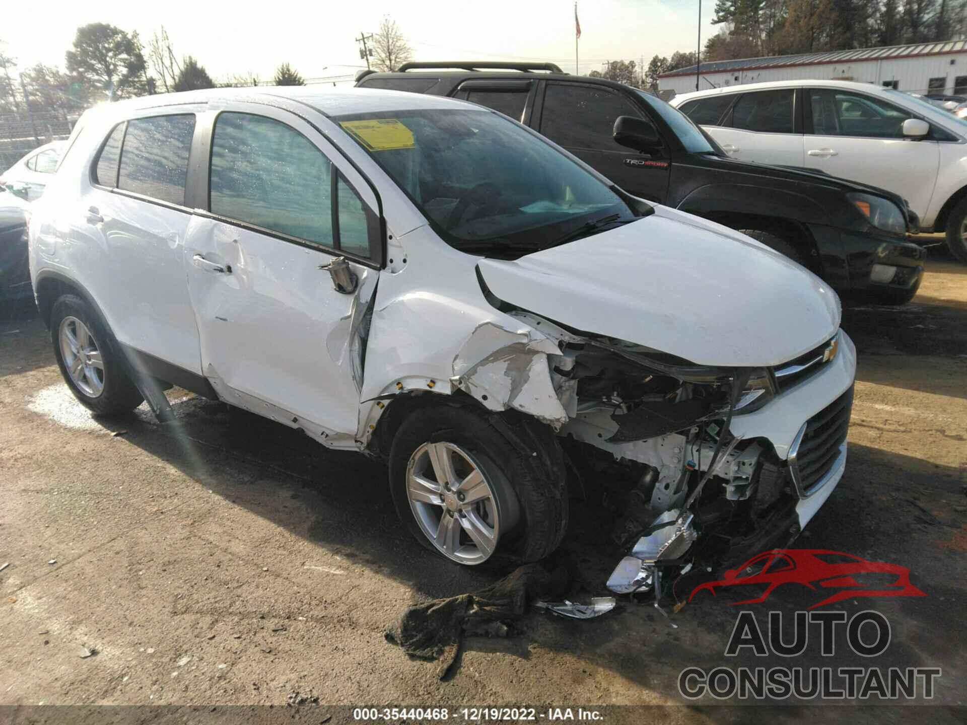 CHEVROLET TRAX 2022 - KL7CJKSM0NB524635