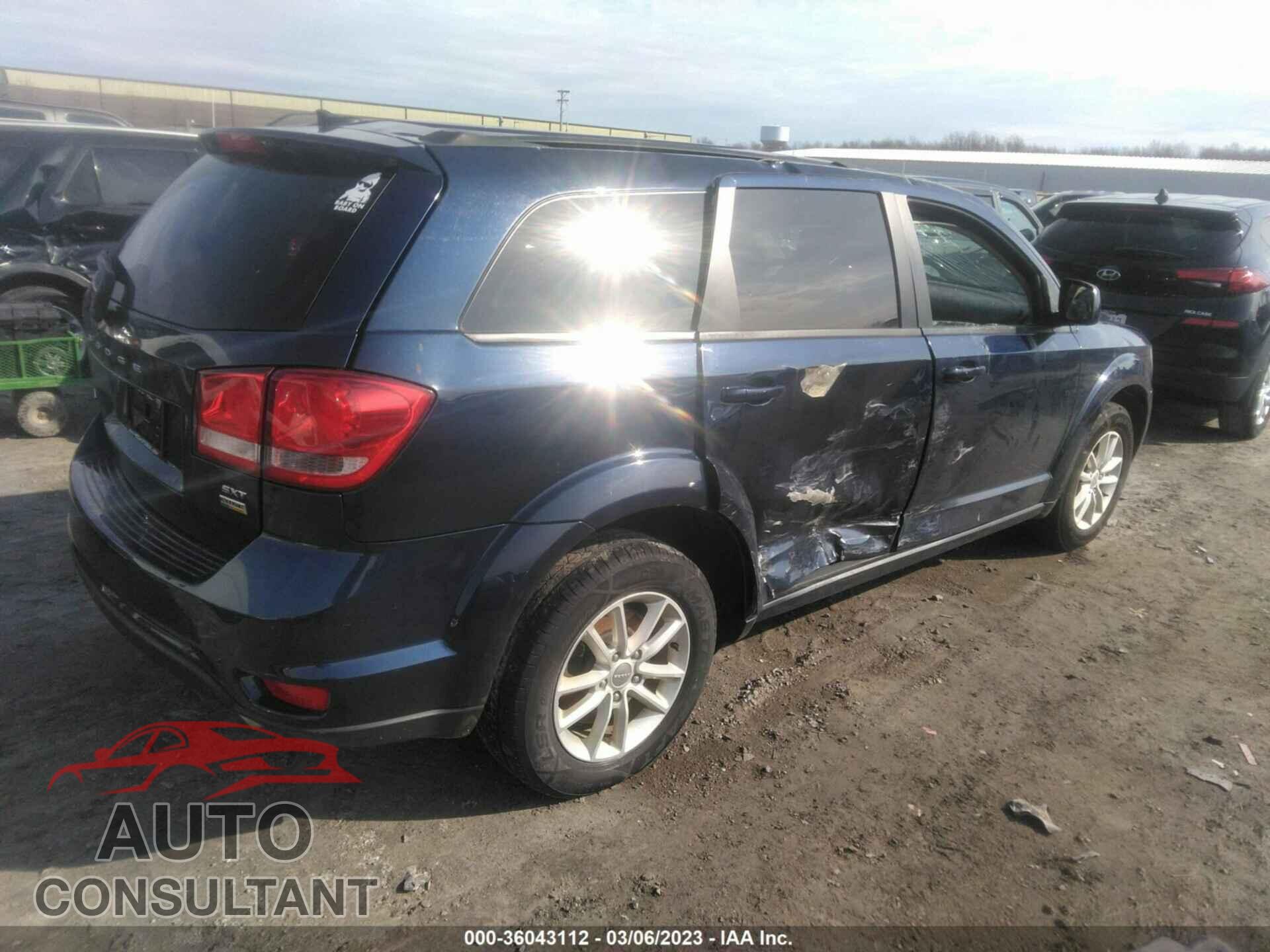 DODGE JOURNEY 2017 - 3C4PDCBG4HT528010