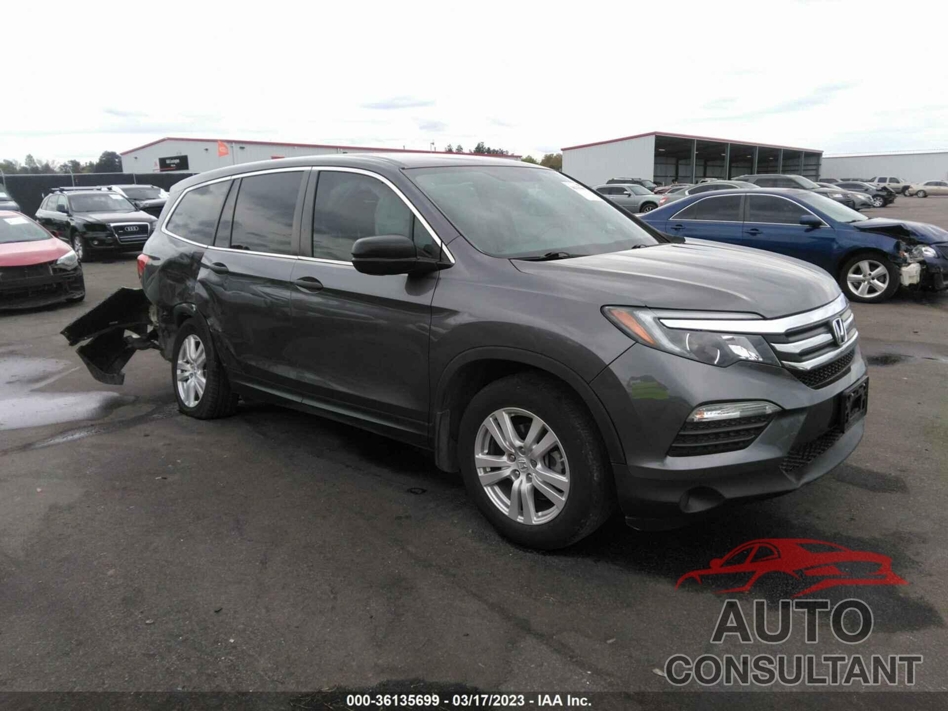 HONDA PILOT 2018 - 5FNYF5H13JB014778