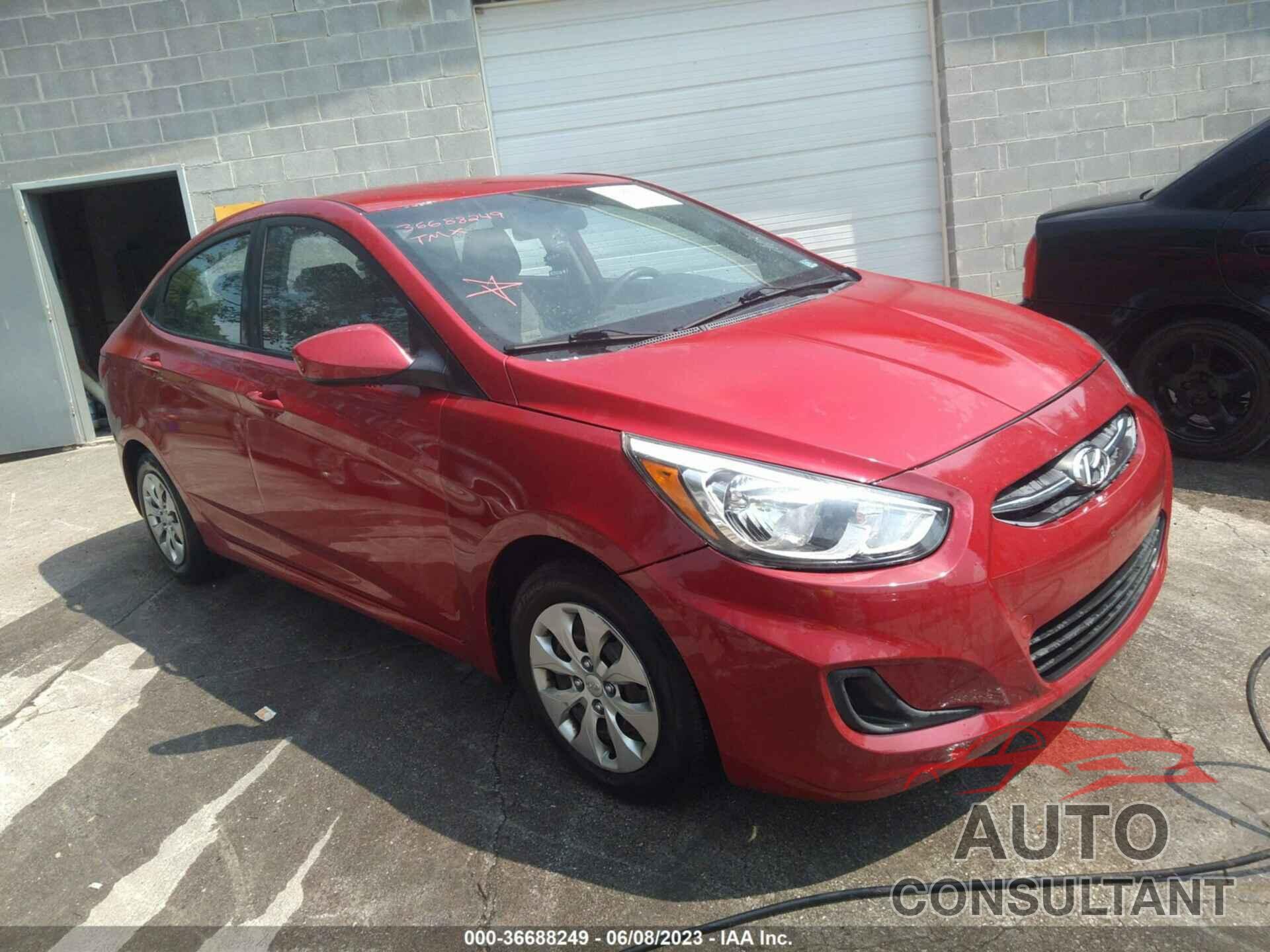 HYUNDAI ACCENT 2016 - KMHCT4AE8GU038791