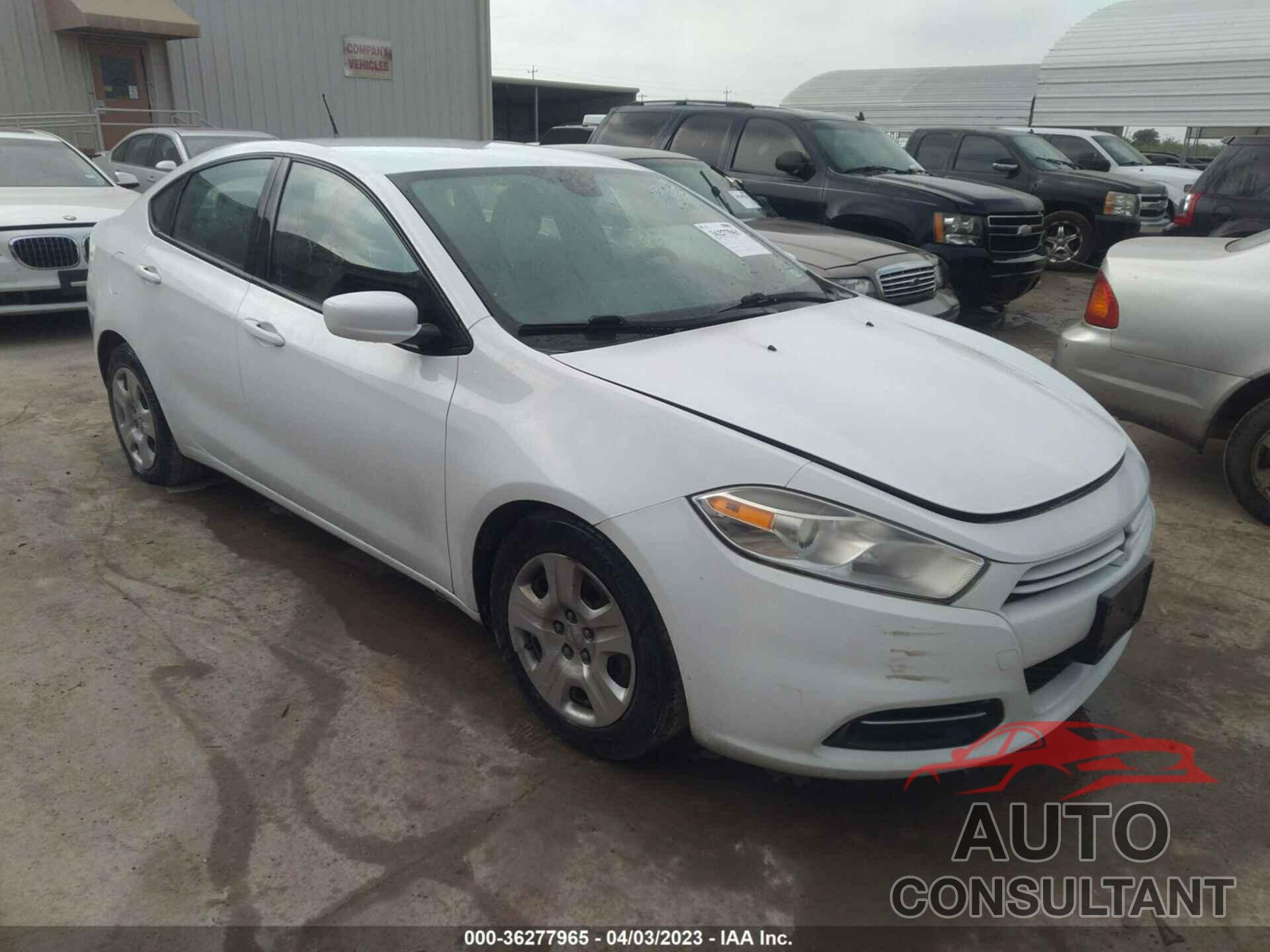 DODGE DART 2015 - 1C3CDFAA9FD416078