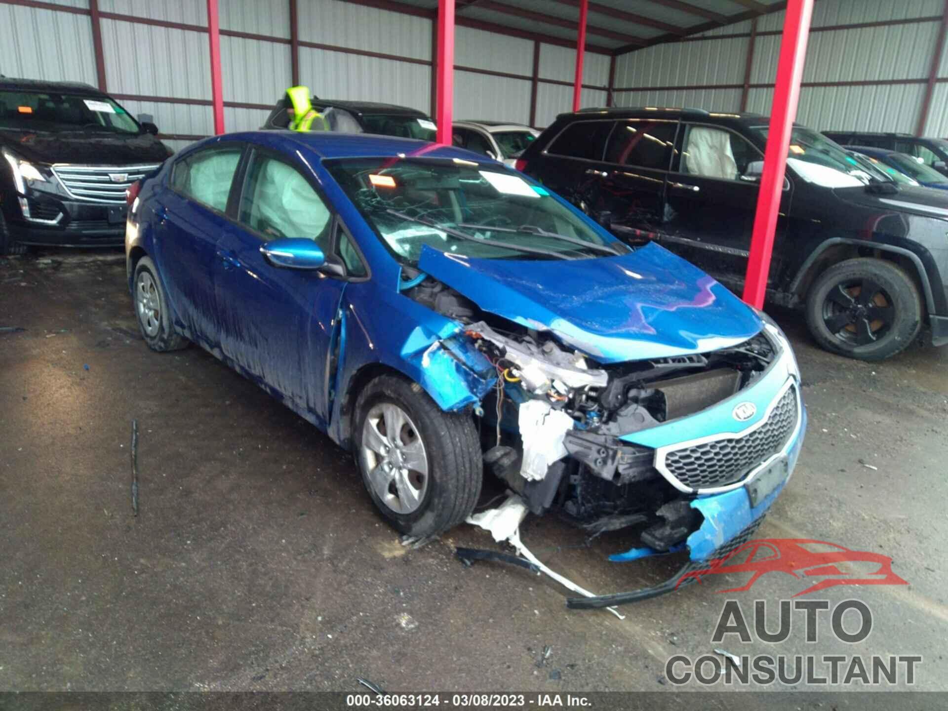 KIA FORTE 2015 - KNAFX4A61F5332179