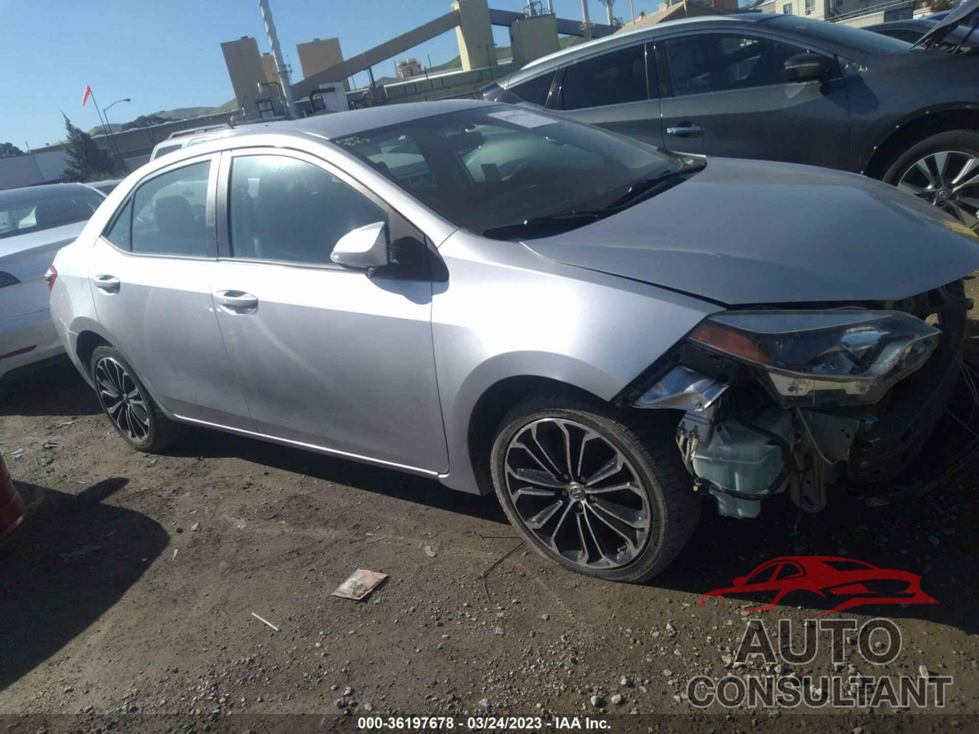 TOYOTA COROLLA 2015 - 5YFBURHE8FP286289