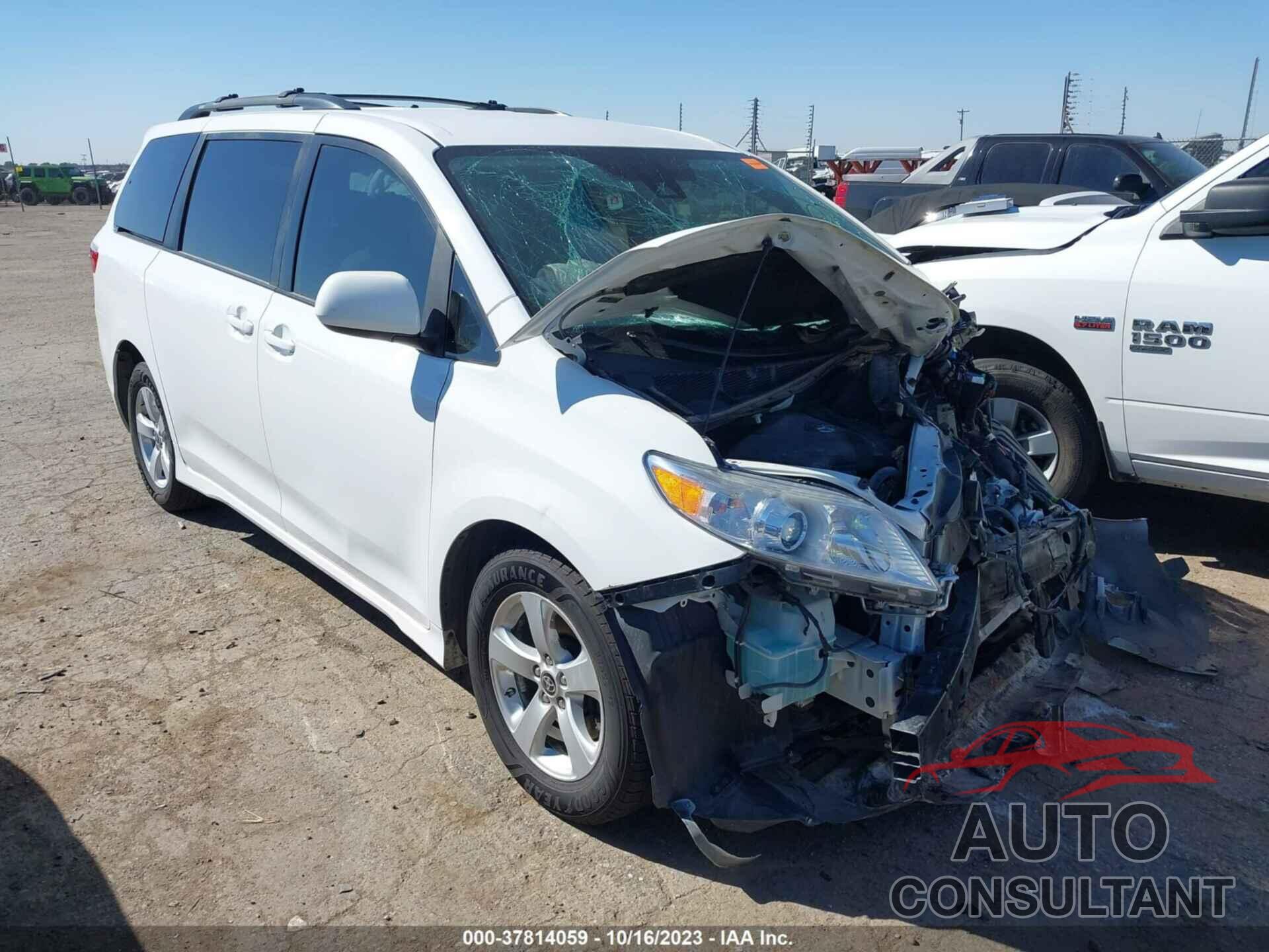 TOYOTA SIENNA 2020 - 5TDKZ3DCXLS072622