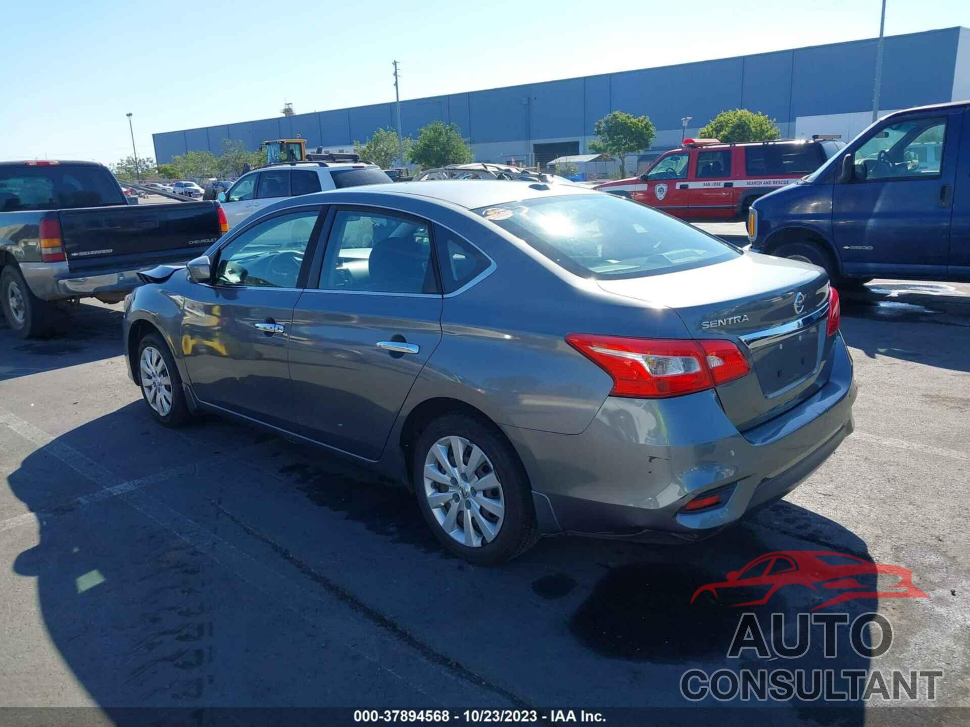 NISSAN SENTRA 2016 - 3N1AB7APXGL663417