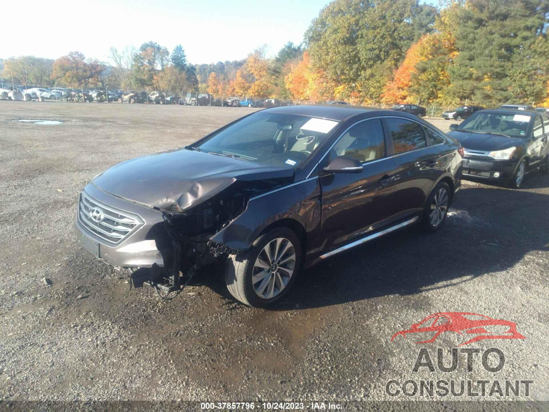 HYUNDAI SONATA 2017 - 5NPE34AFXHH482062