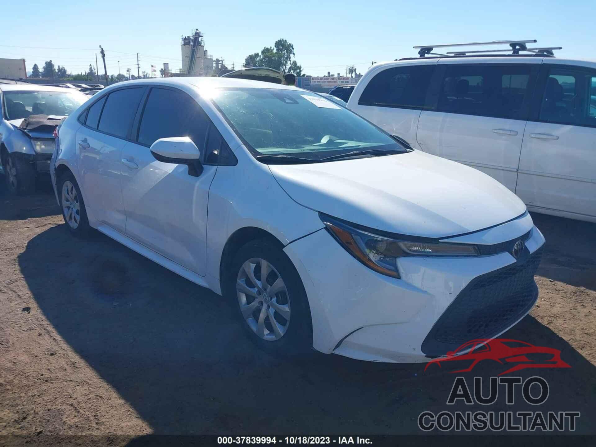 TOYOTA COROLLA 2020 - 5YFEPRAE3LP075754
