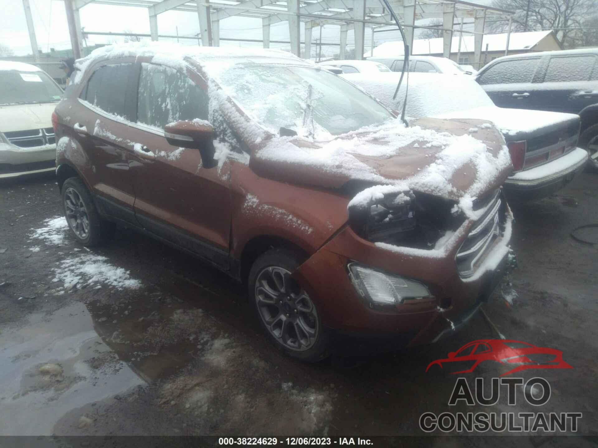 FORD ECOSPORT 2019 - MAJ6S3KL5KC291454