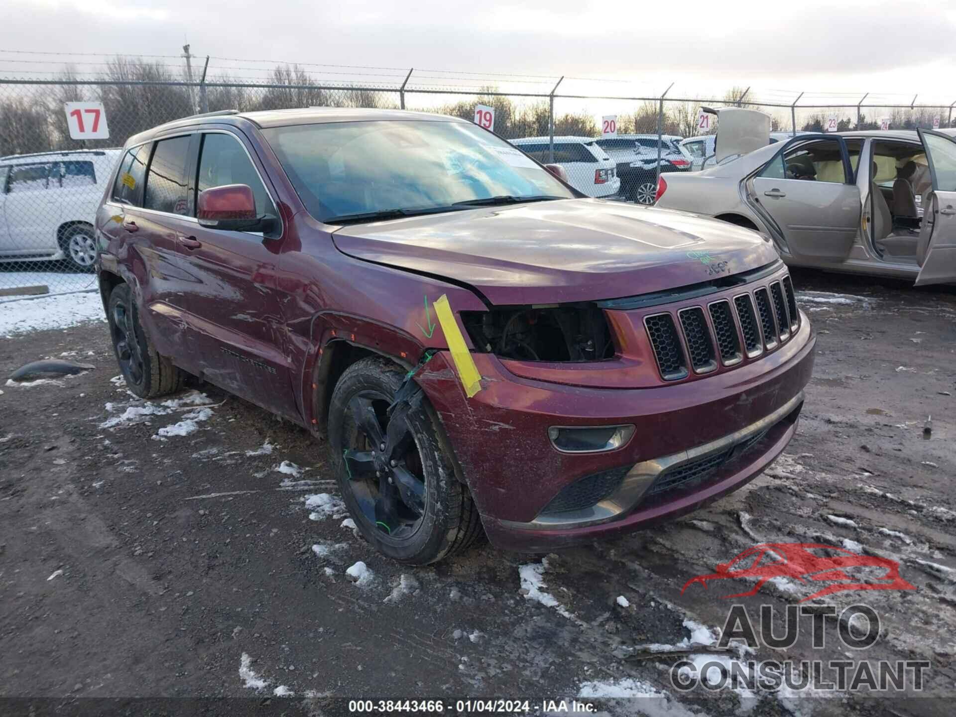 JEEP GRAND CHEROKEE 2016 - 1C4RJFCG1GC493454