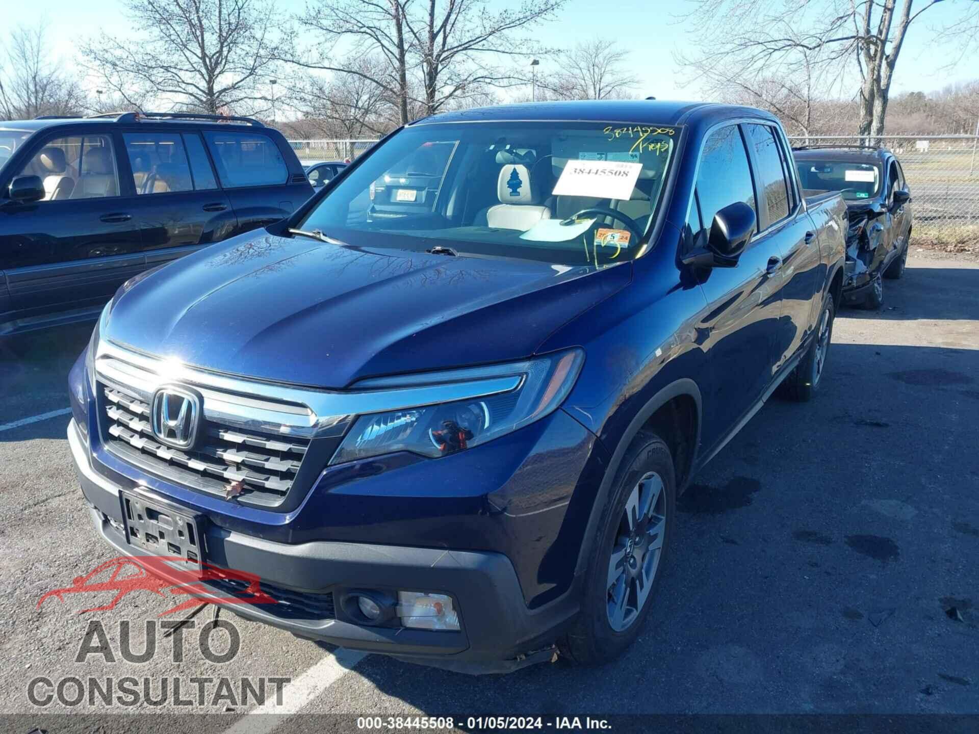 HONDA RIDGELINE 2017 - 5FPYK3F58HB013651