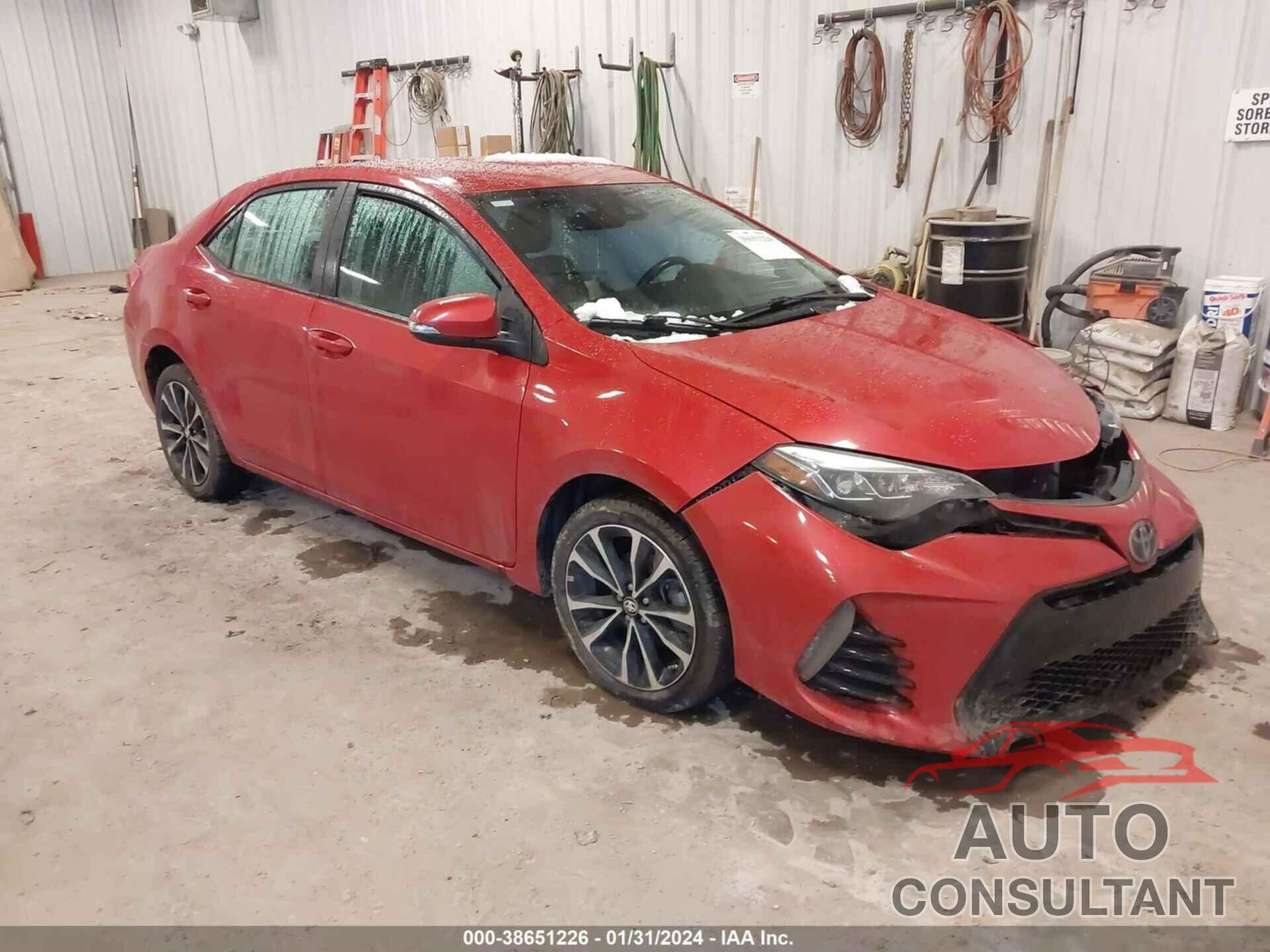 TOYOTA COROLLA 2018 - 2T1BURHE4JC107349