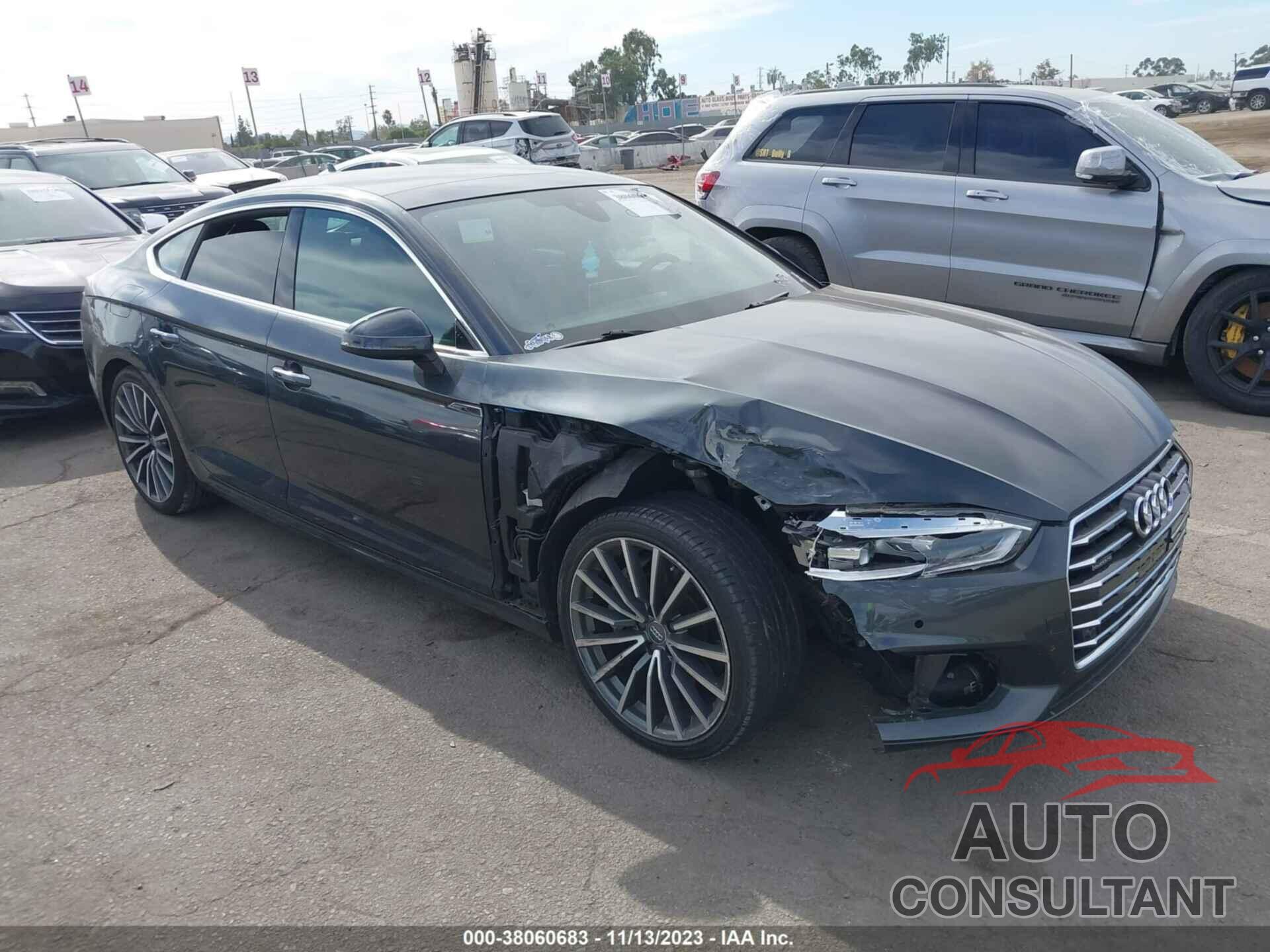 AUDI A5 SPORTBACK 2018 - WAUBNCF54JA108774