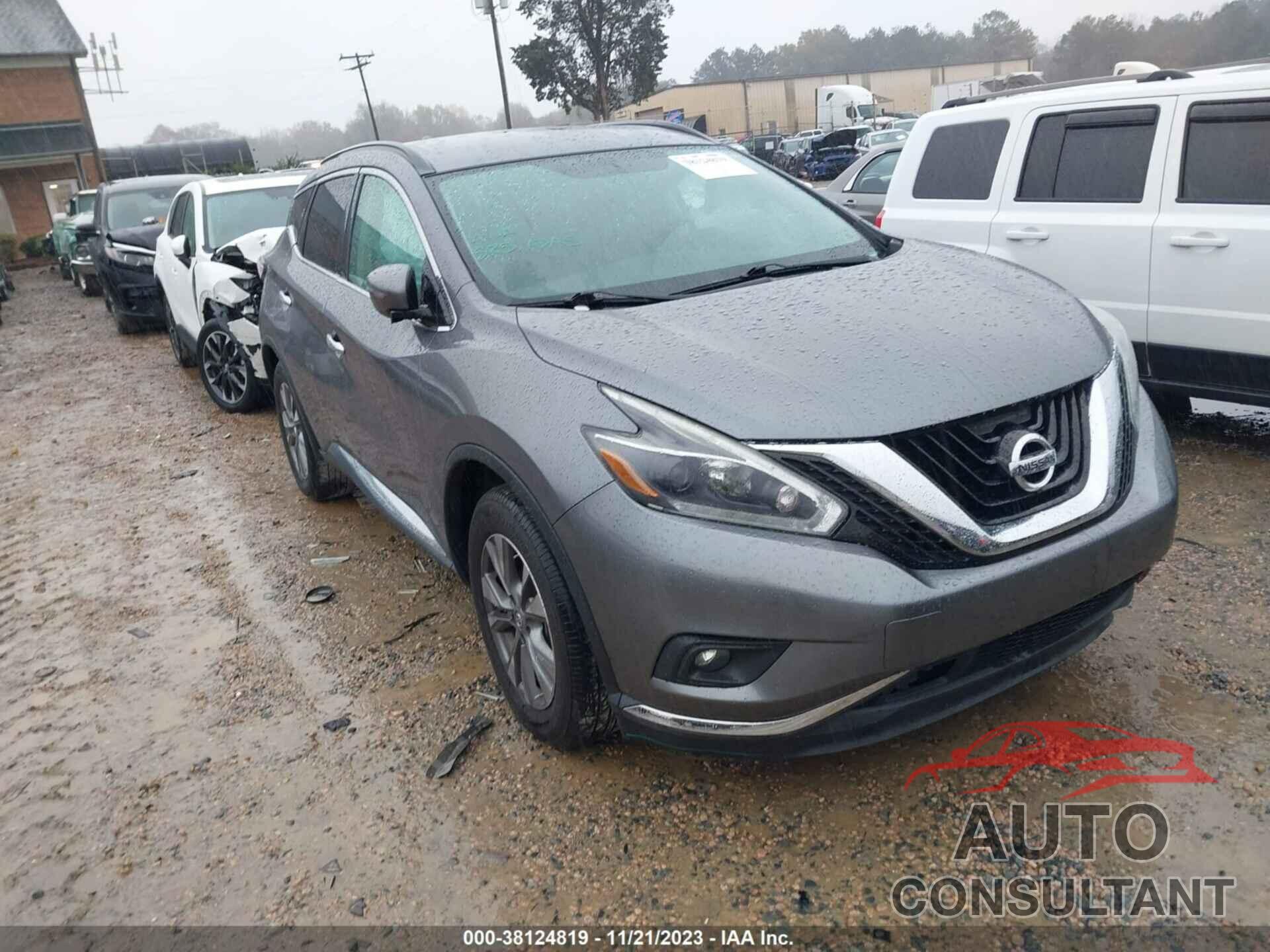 NISSAN MURANO 2018 - 5N1AZ2MG3JN104348