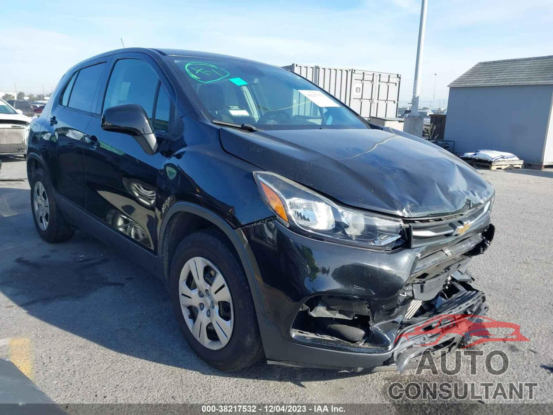 CHEVROLET TRAX 2017 - 3GNCJKSB3HL270995