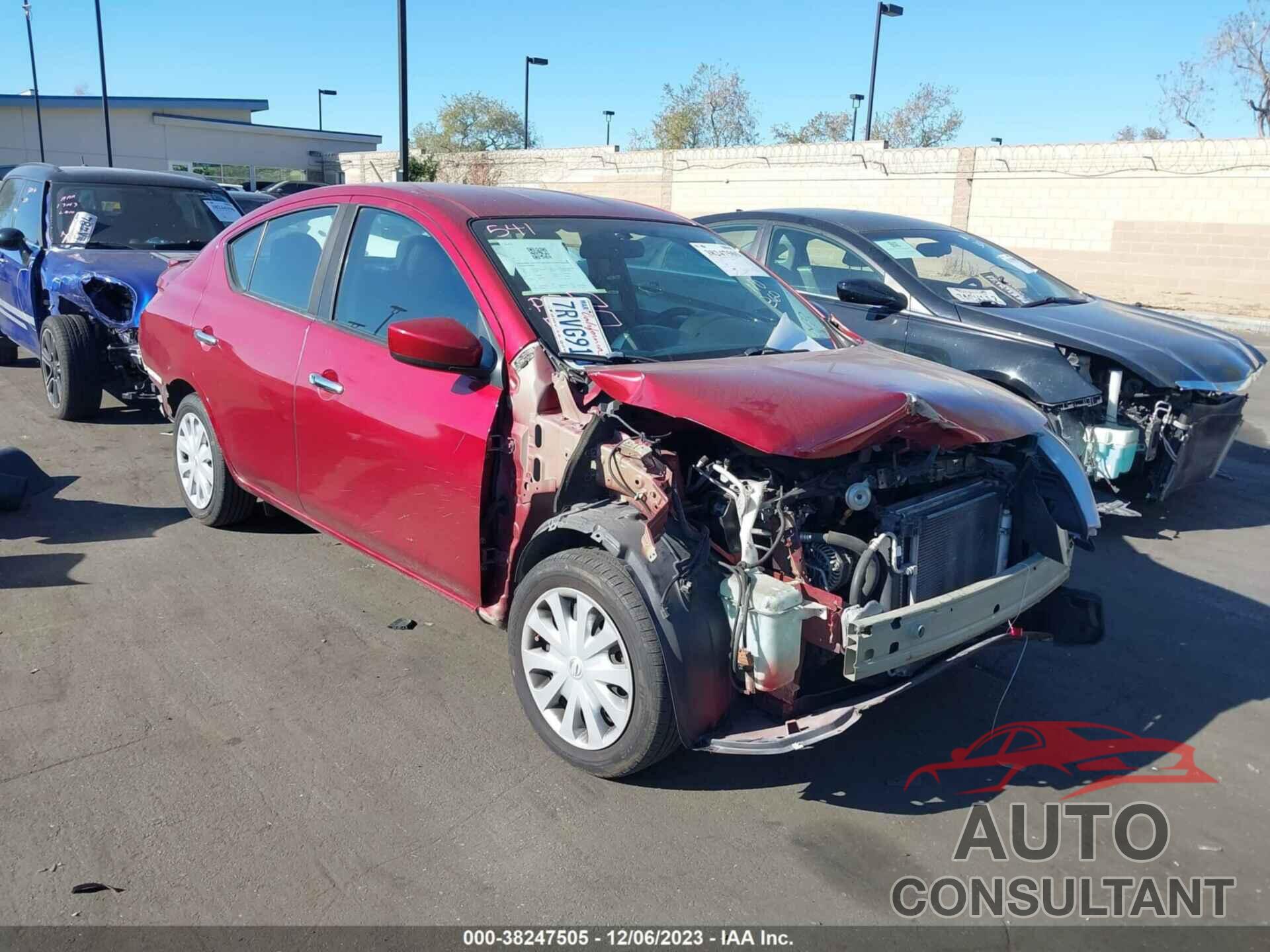 NISSAN VERSA 2016 - 3N1CN7AP7GL877216