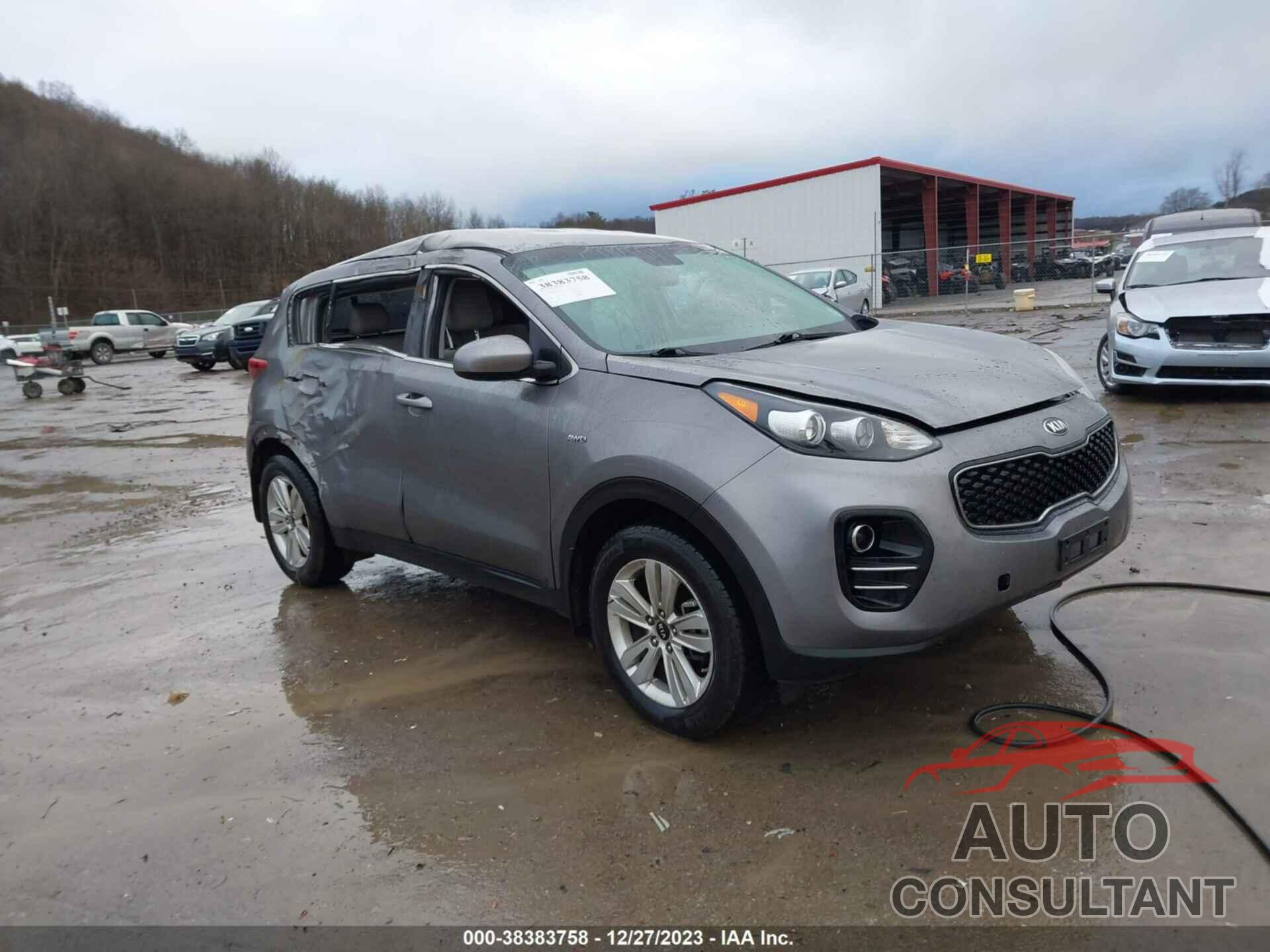 KIA SPORTAGE 2017 - KNDPMCAC9H7194883