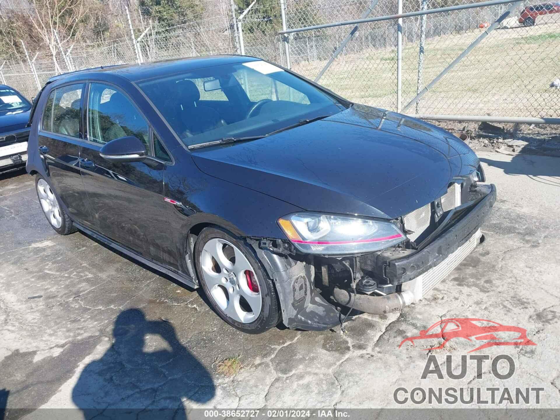 VOLKSWAGEN GOLF GTI 2016 - 3VW447AU6GM068288
