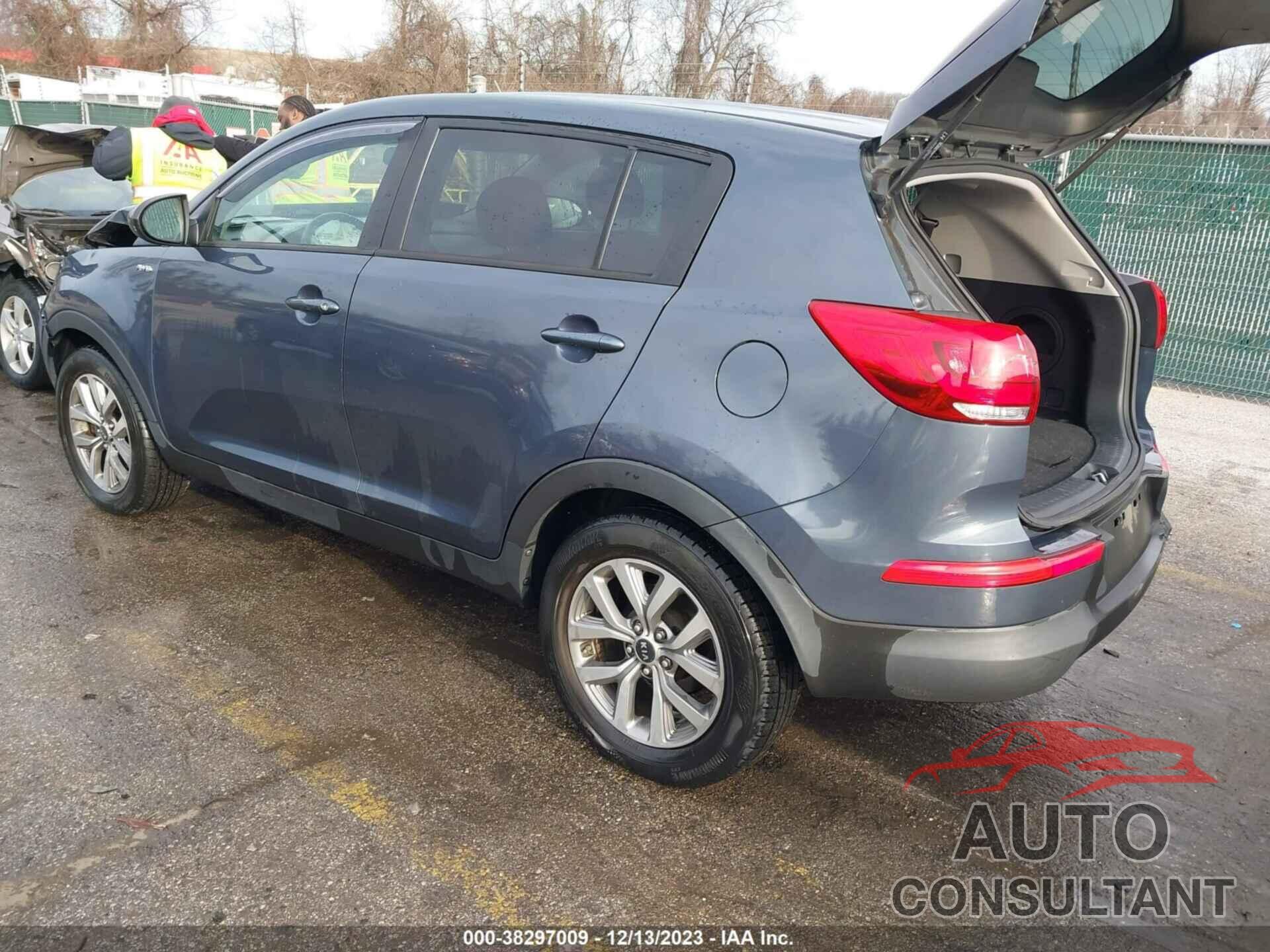 KIA SPORTAGE 2016 - KNDPBCAC0G7834628