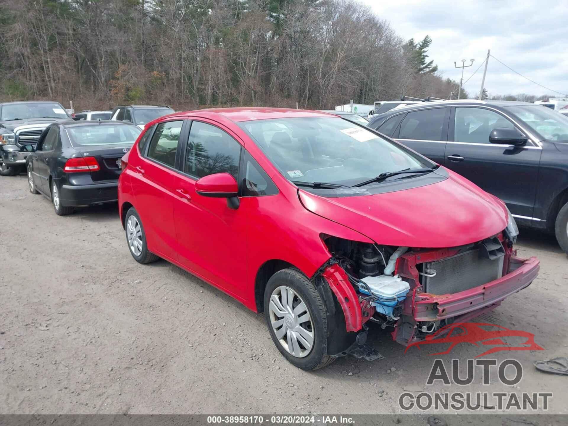 HONDA FIT 2016 - JHMGK5H55GX027183