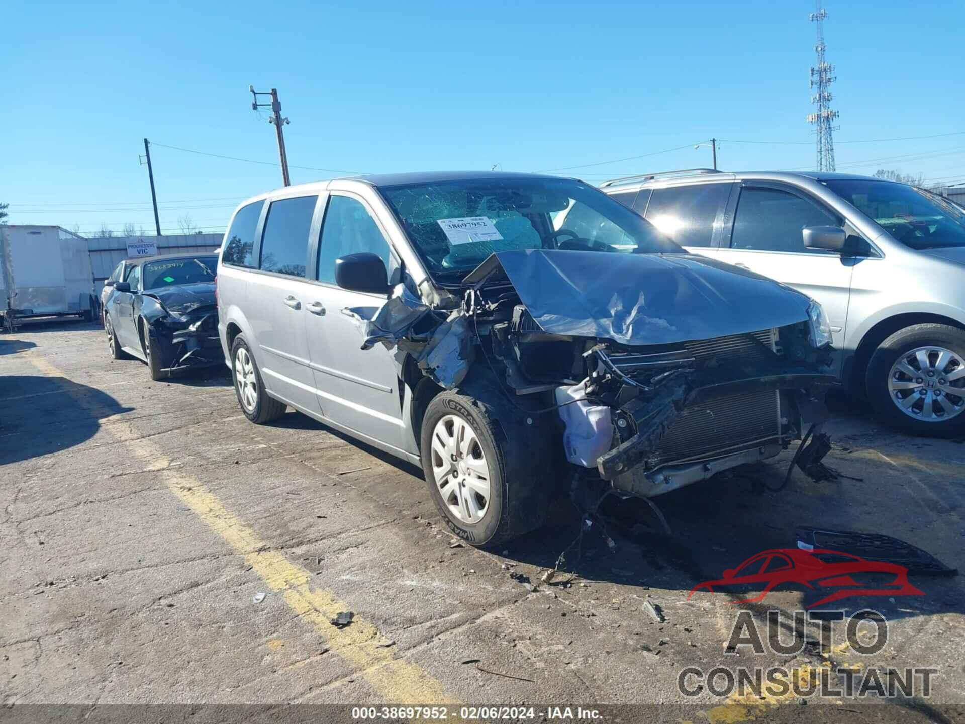 DODGE GRAND CARAVAN 2017 - 2C4RDGBG1HR563462