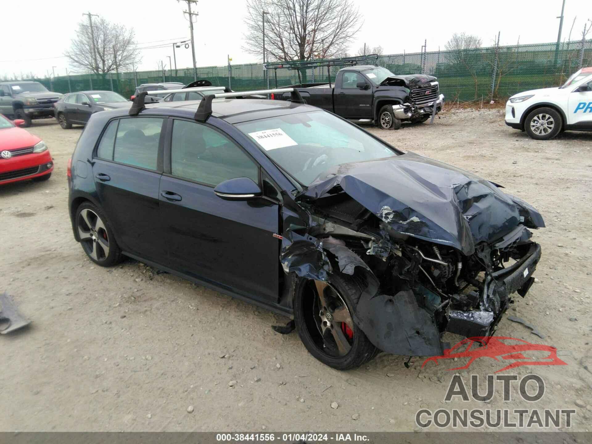 VOLKSWAGEN GOLF GTI 2017 - 3VW547AU3HM004294