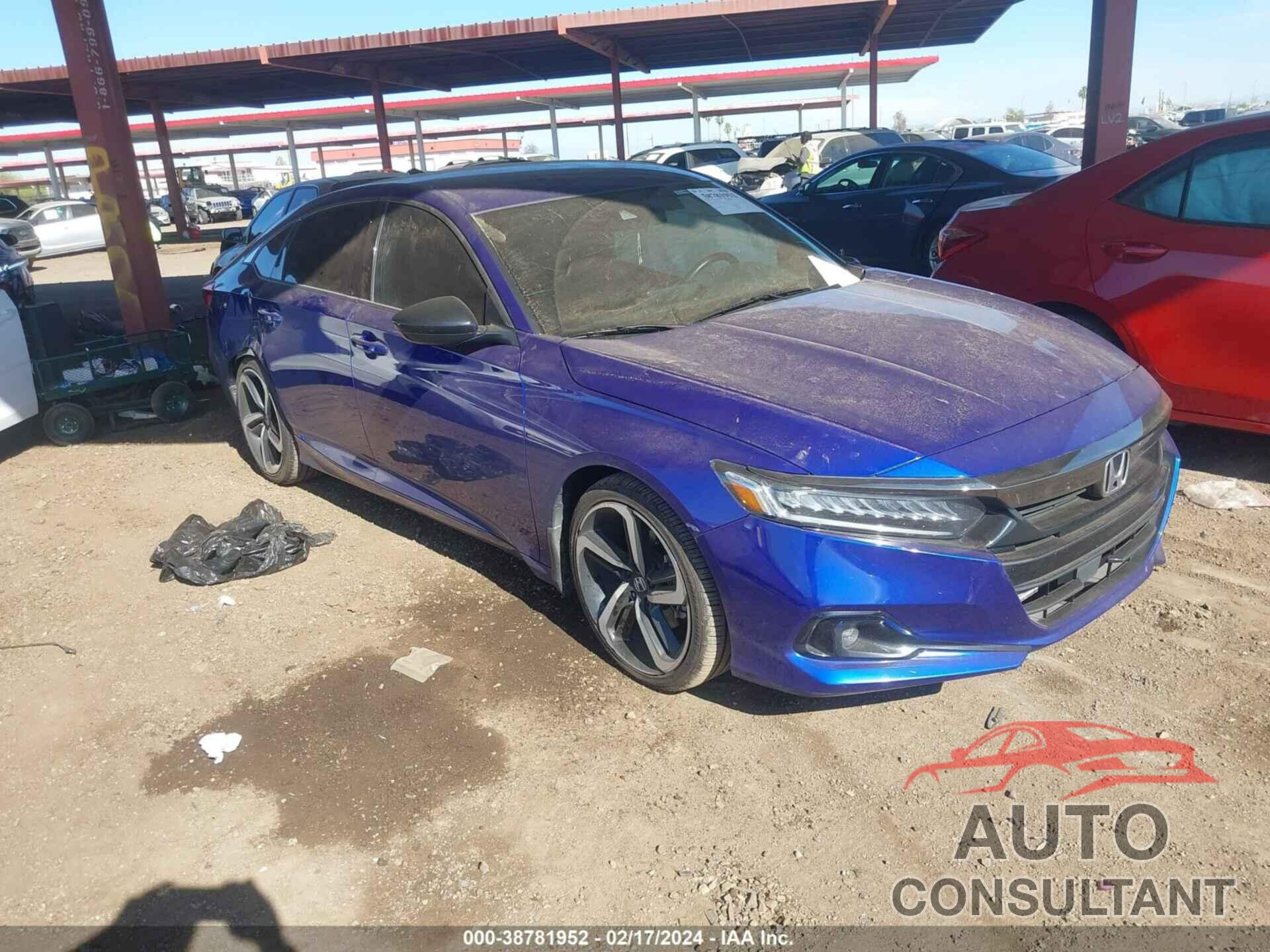 HONDA ACCORD 2021 - 1HGCV1F3XMA101103