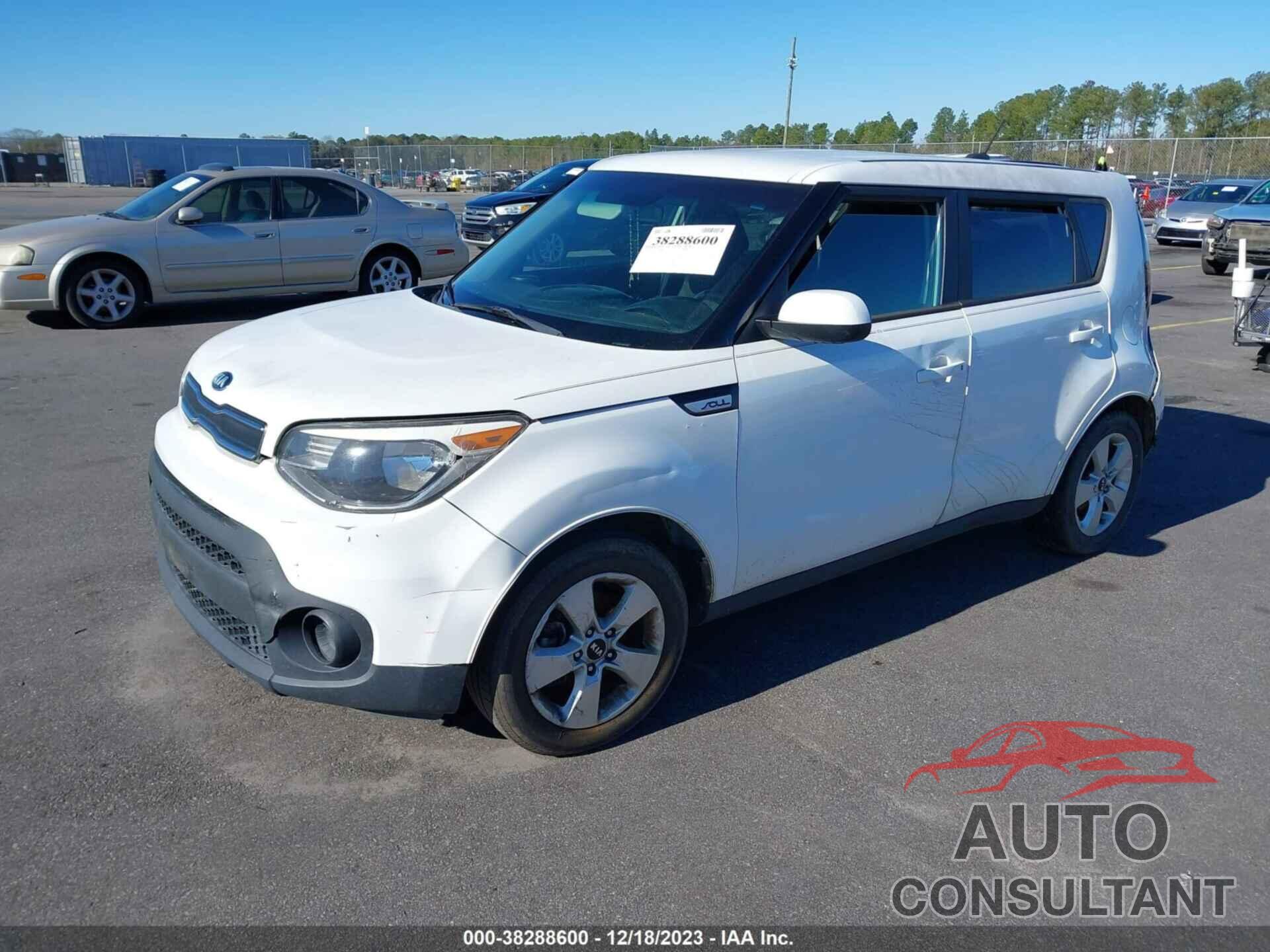 KIA SOUL 2018 - KNDJN2A29J7900518