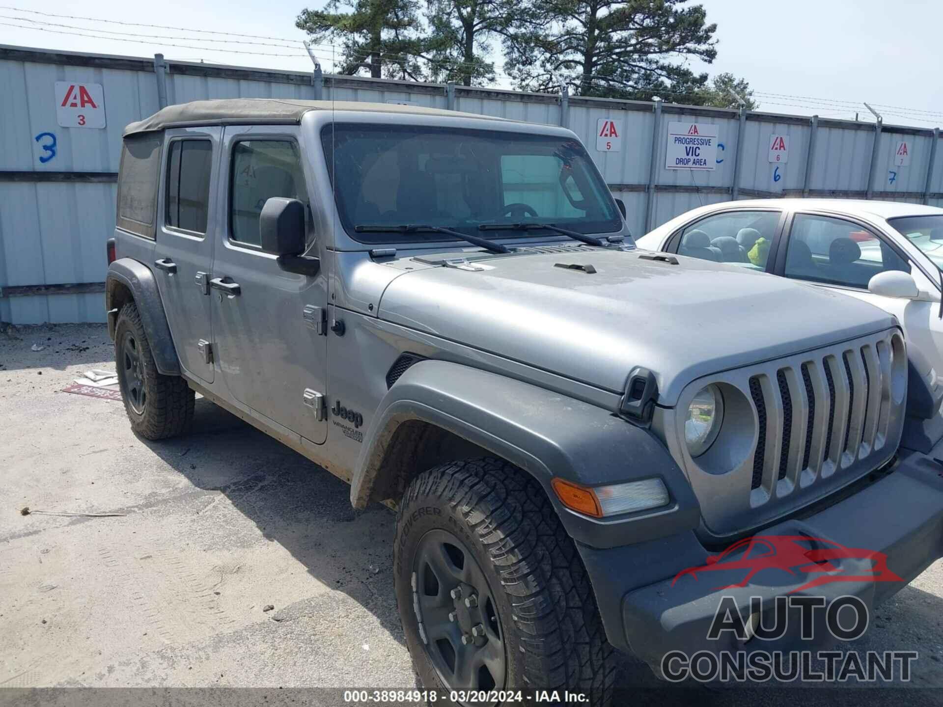 JEEP WRANGLER UNLIMITED 2021 - 1C4HJXDN3MW717266