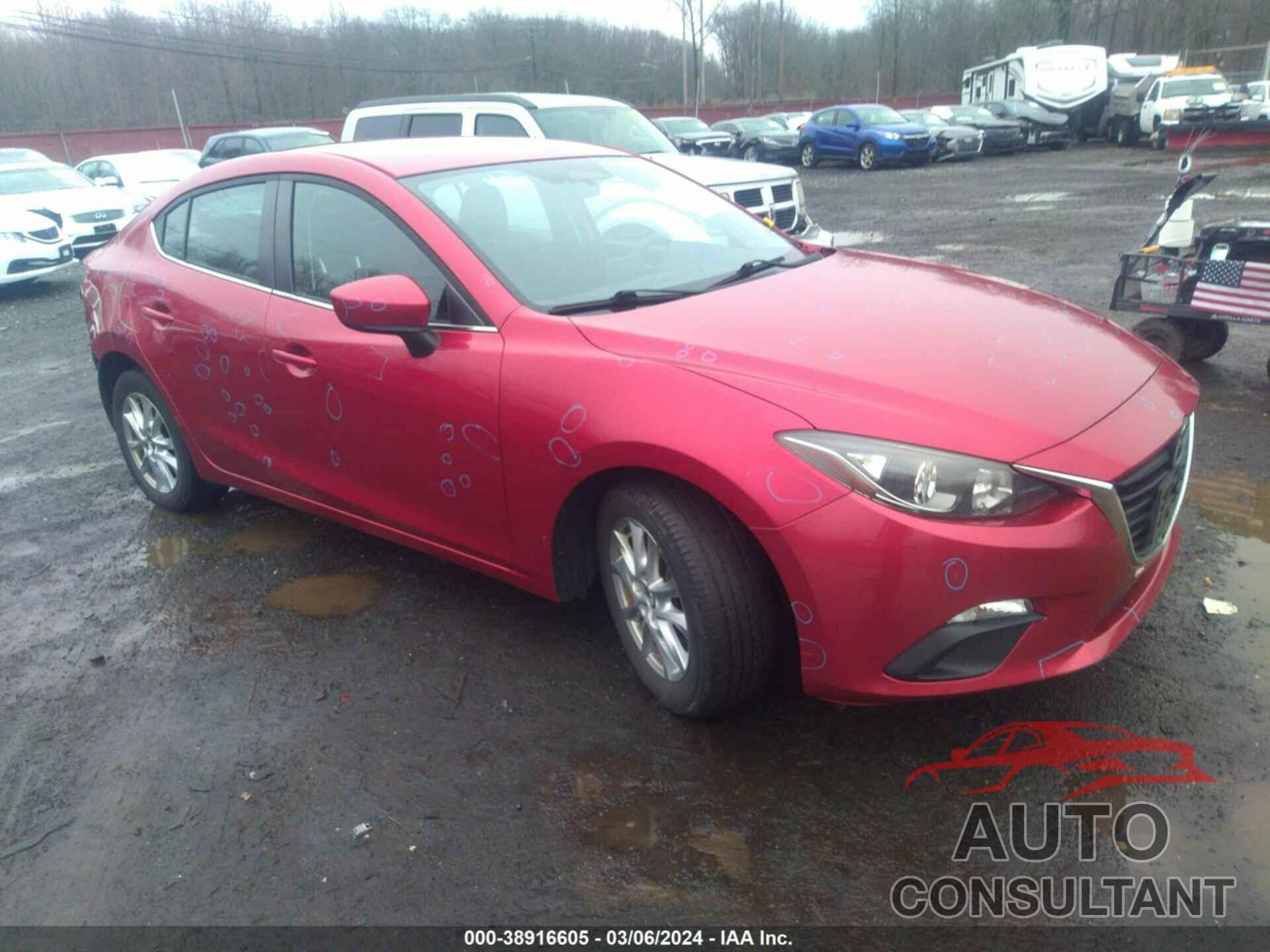 MAZDA MAZDA3 2016 - JM1BM1U78G1294231