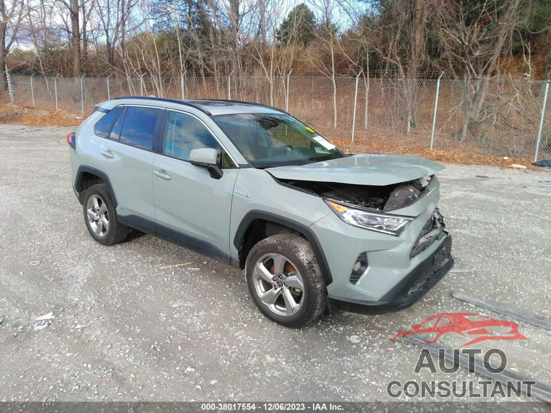 TOYOTA RAV4 2021 - 2T3B6RFV4MW028075