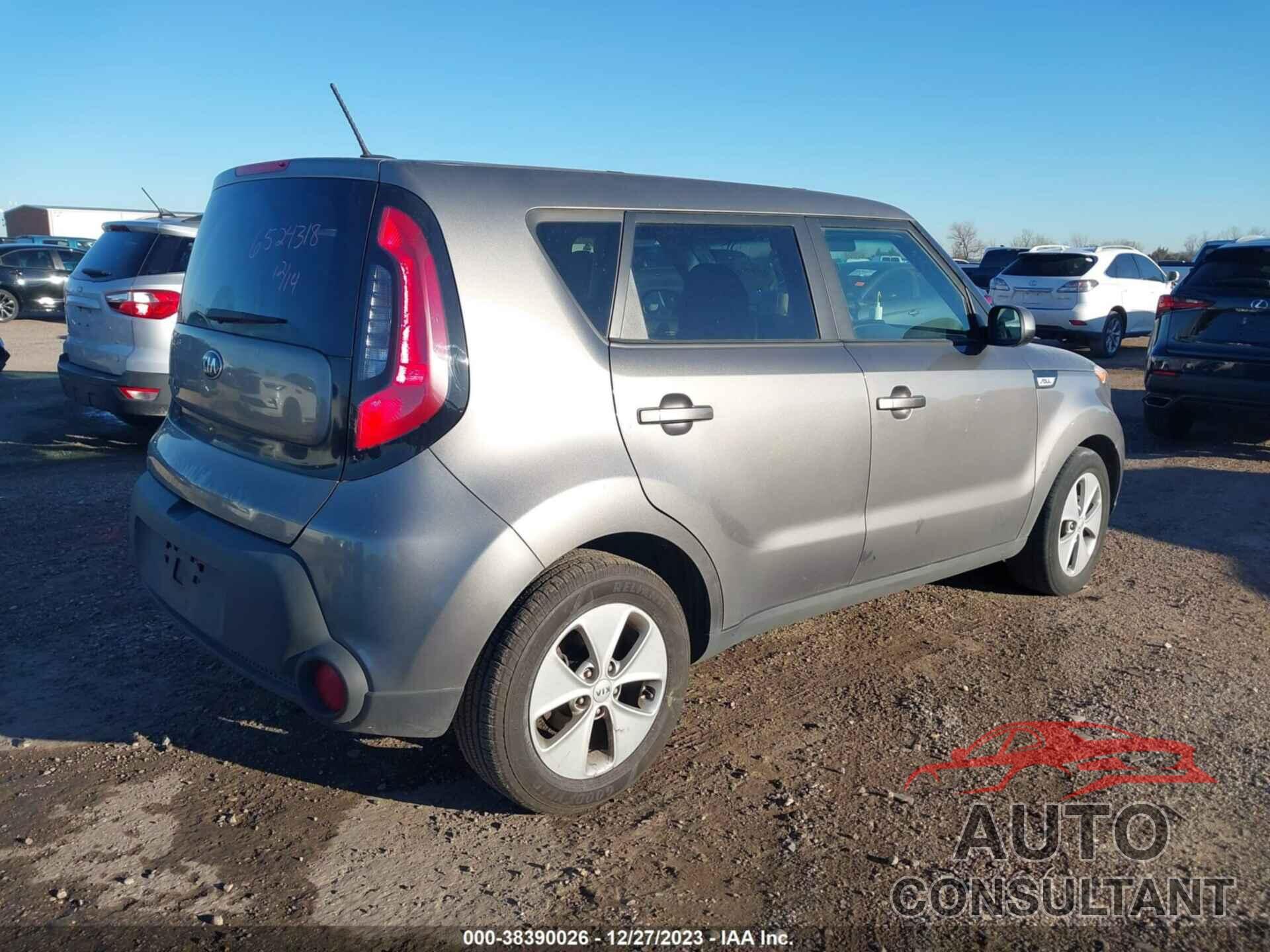 KIA SOUL 2016 - KNDJN2A22G7344075