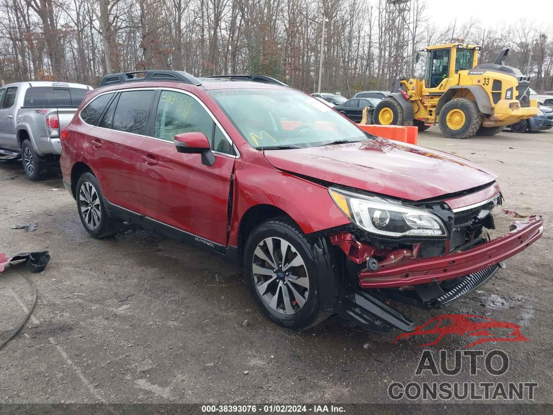 SUBARU OUTBACK 2016 - 4S4BSANC7G3247807