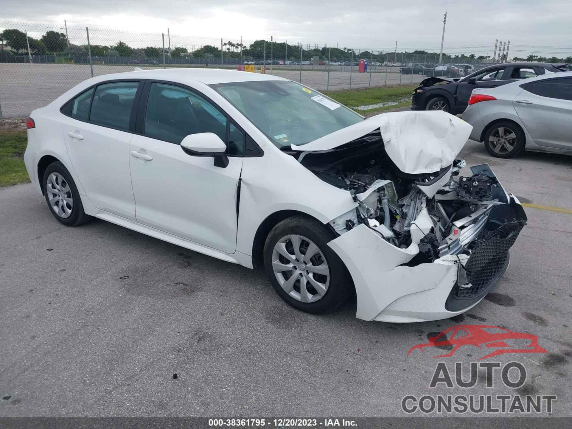 TOYOTA COROLLA 2021 - 5YFEPMAE0MP201590