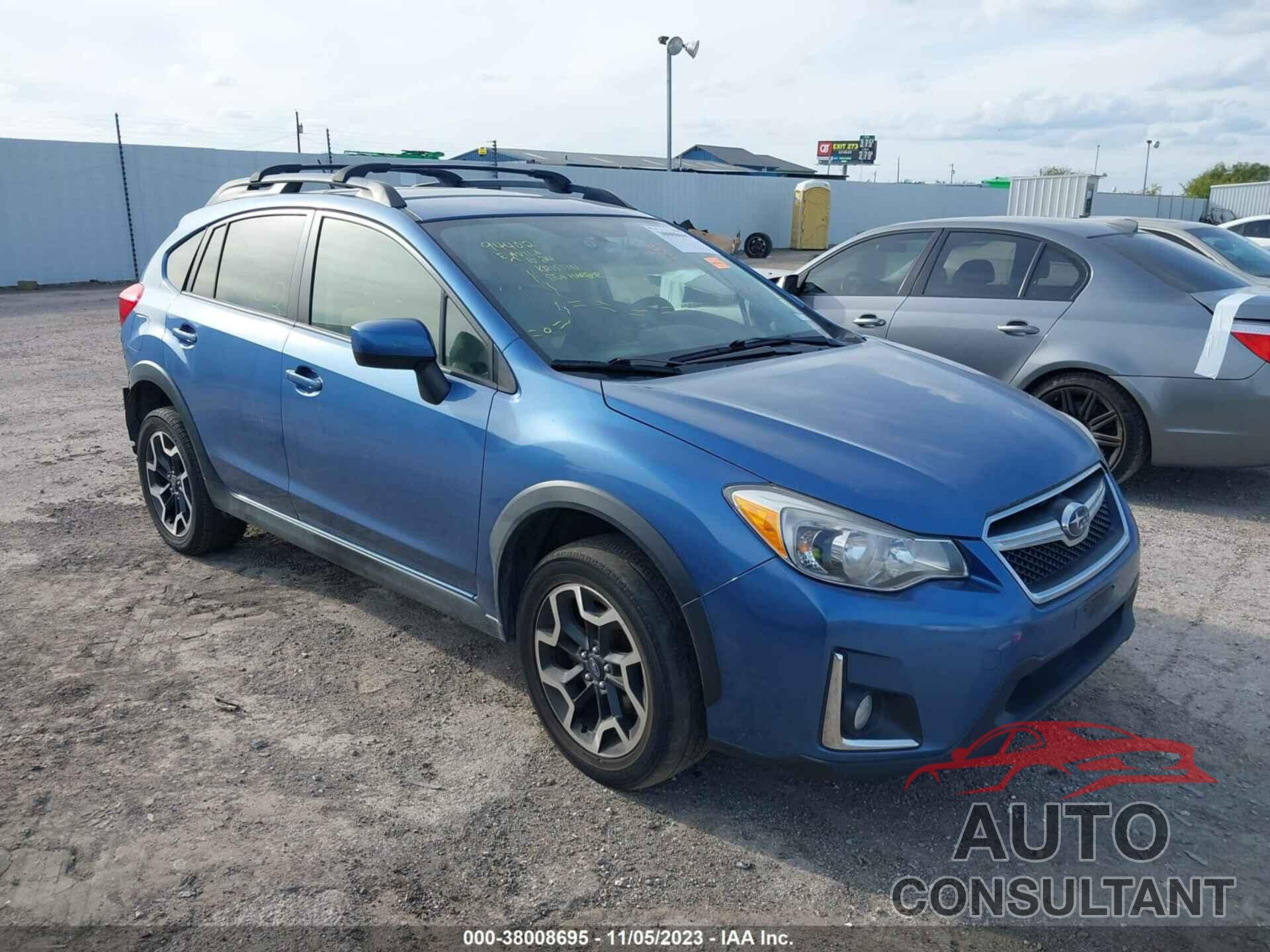 SUBARU CROSSTREK 2016 - JF2GPABCXG8324531