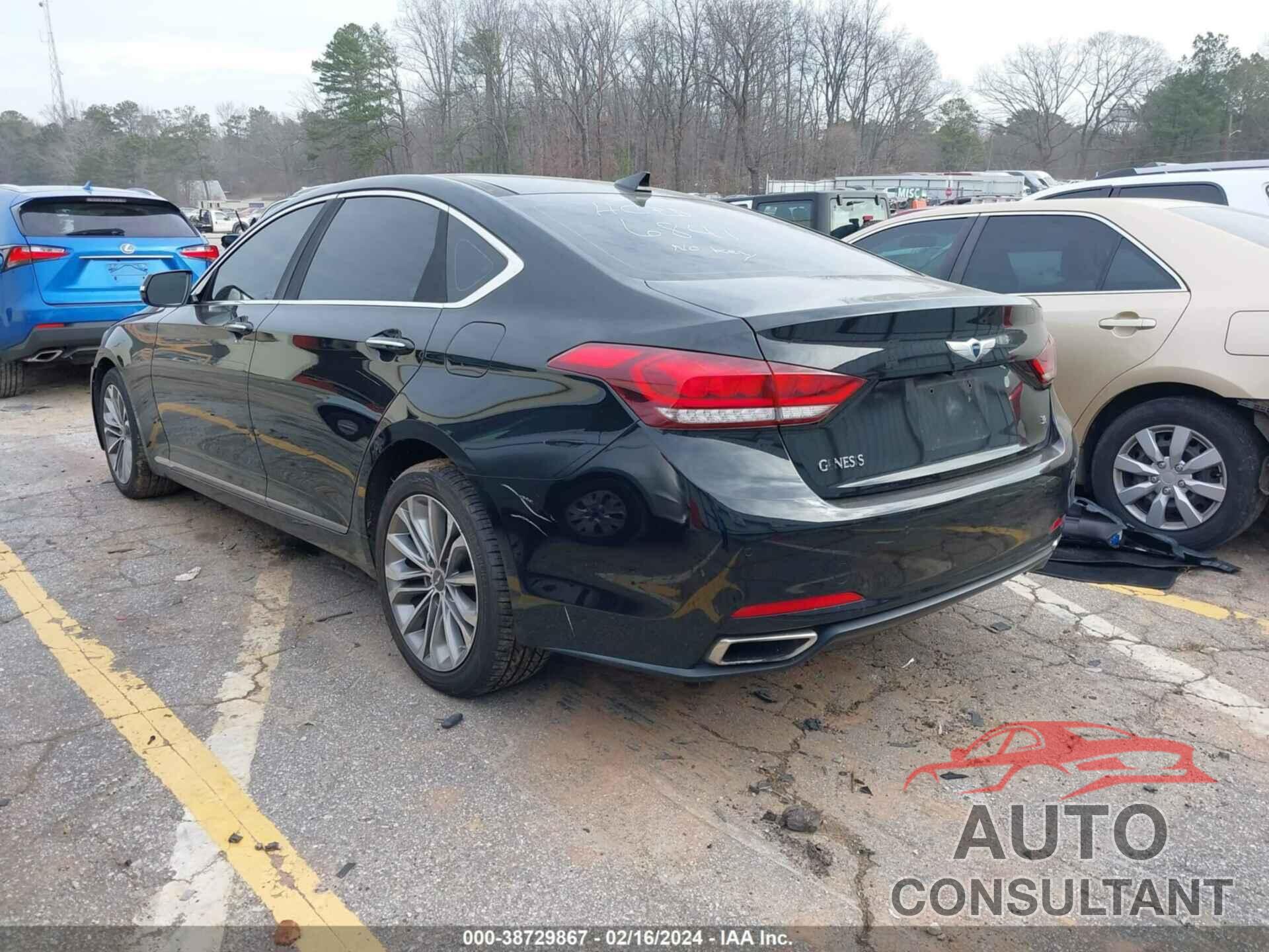 HYUNDAI GENESIS 2016 - KMHGN4JE4GU106841