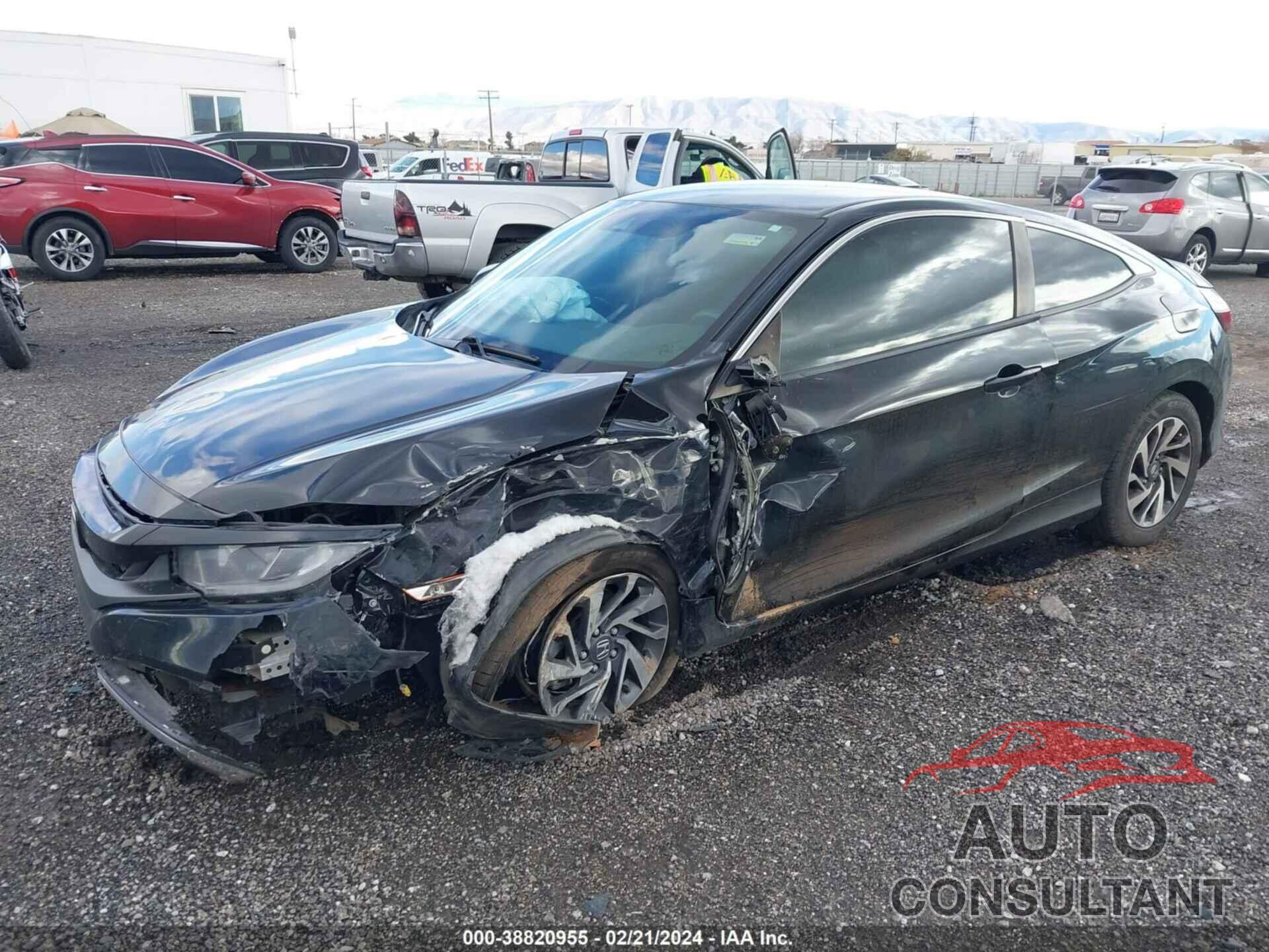 HONDA CIVIC 2019 - 2HGFC4B68KH308737