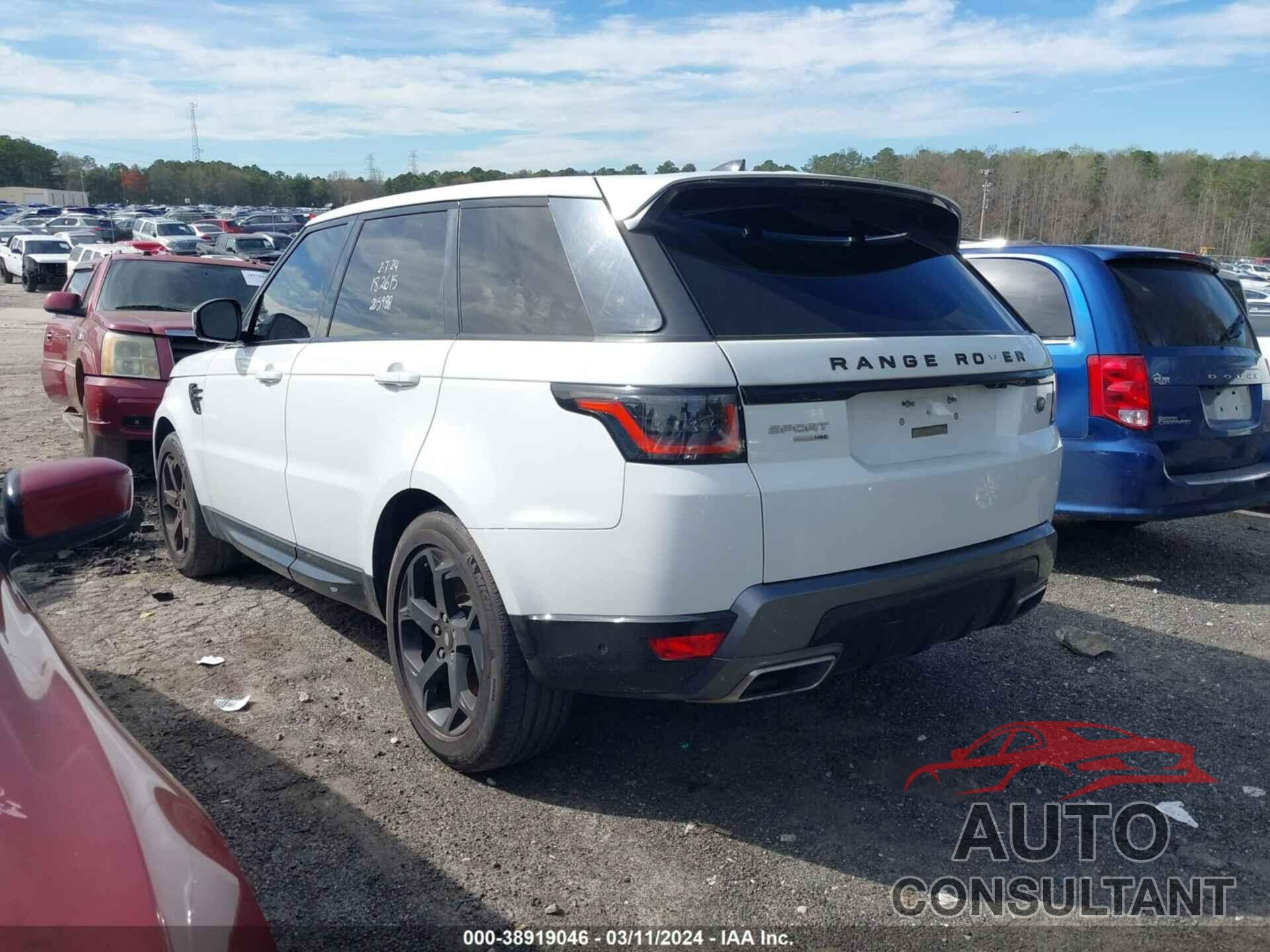 LAND ROVER RANGE ROVER SPORT 2018 - SALWR2RV3JA182615