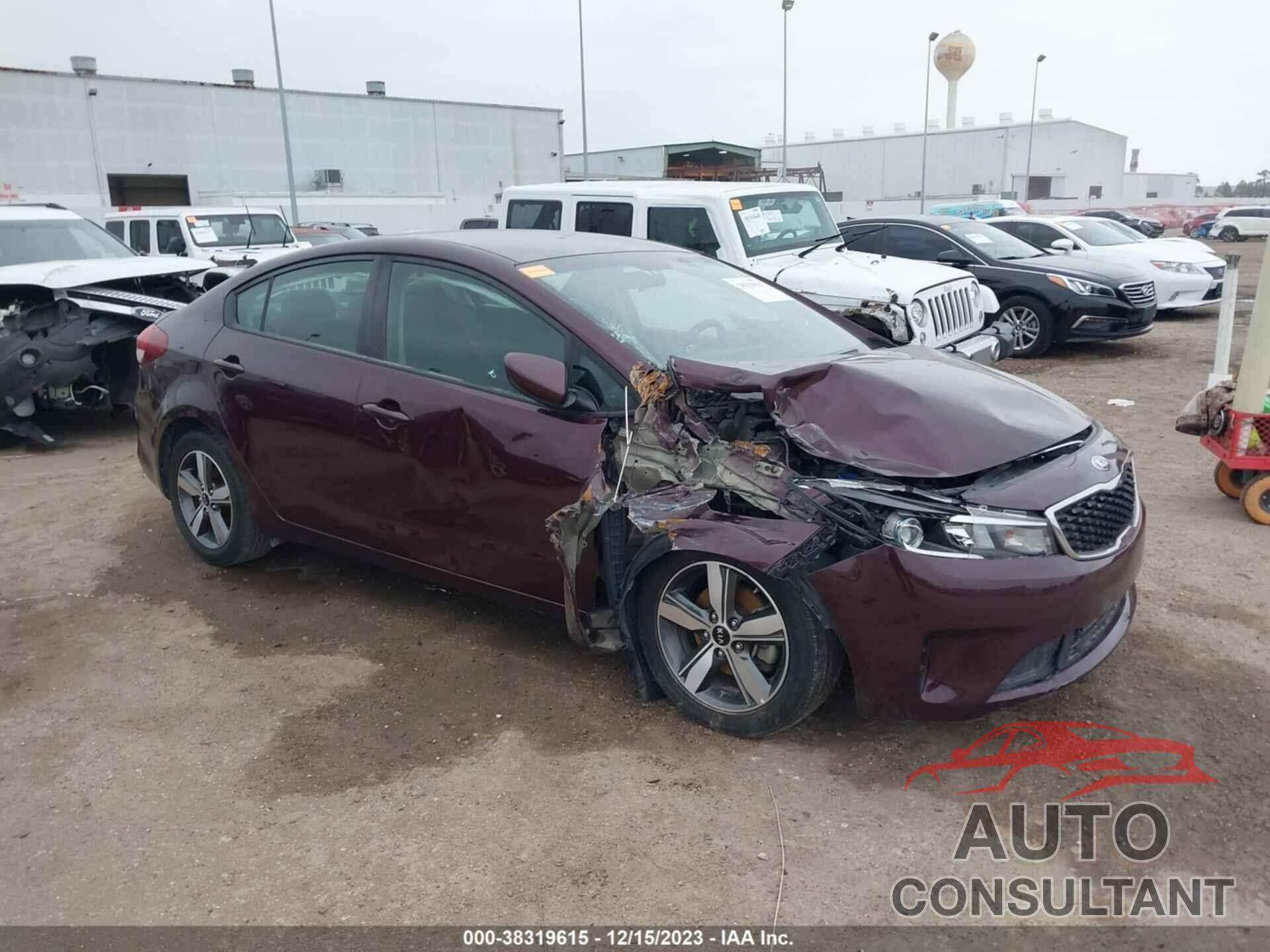 KIA FORTE 2018 - 3KPFL4A73JE244688