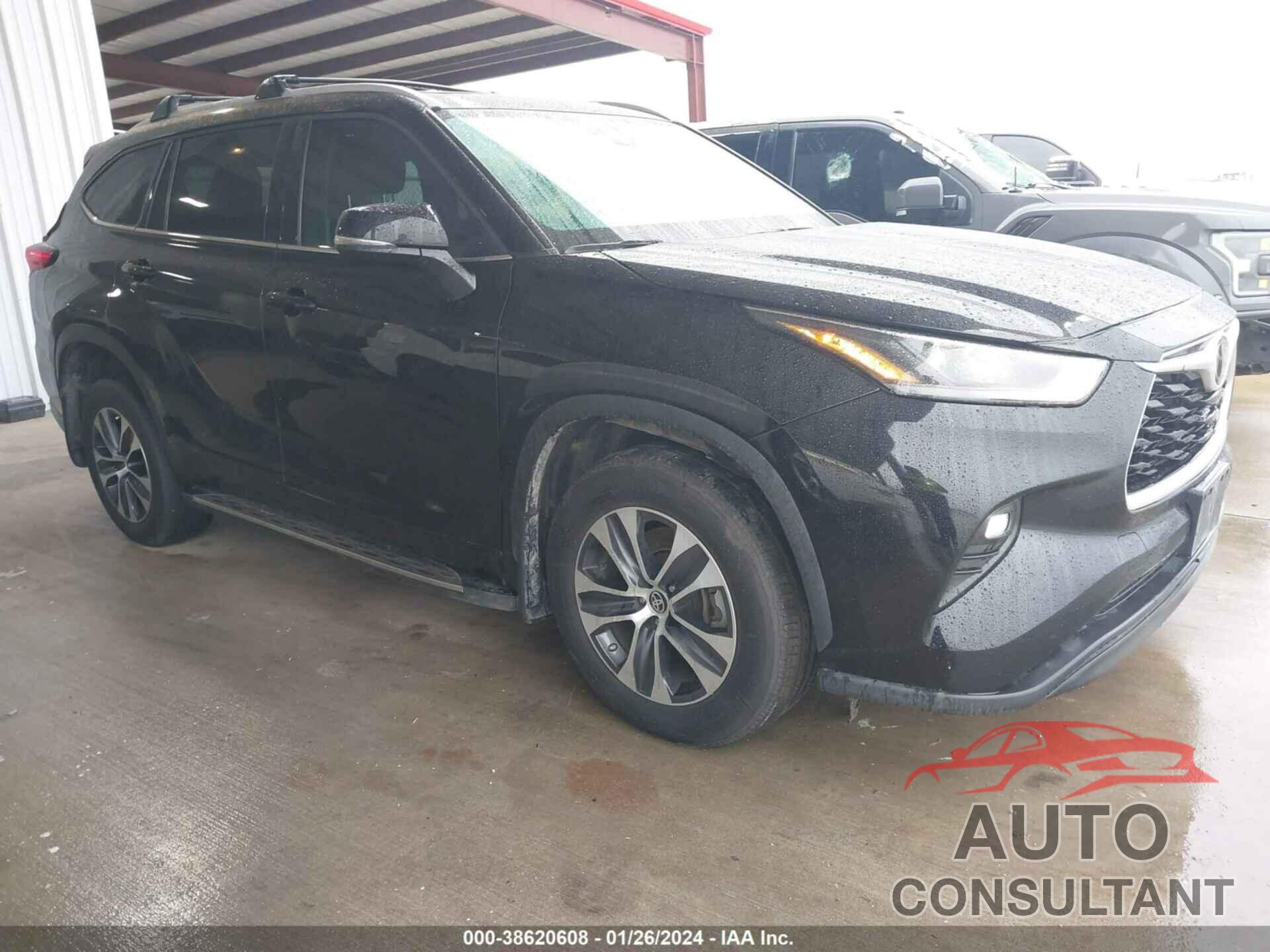 TOYOTA HIGHLANDER 2022 - 5TDGZRAH4NS112494