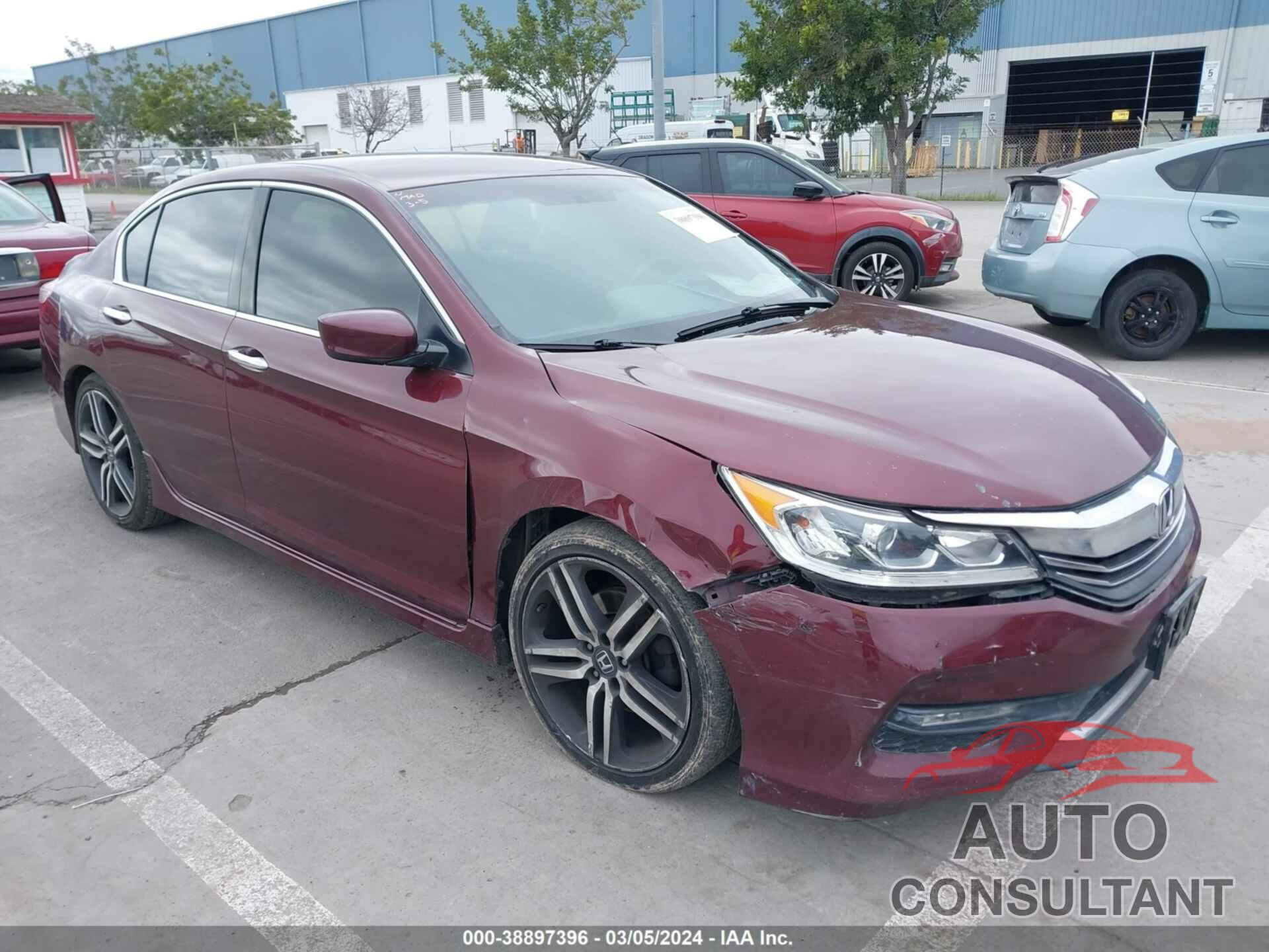 HONDA ACCORD 2016 - 1HGCR2F50GA230662