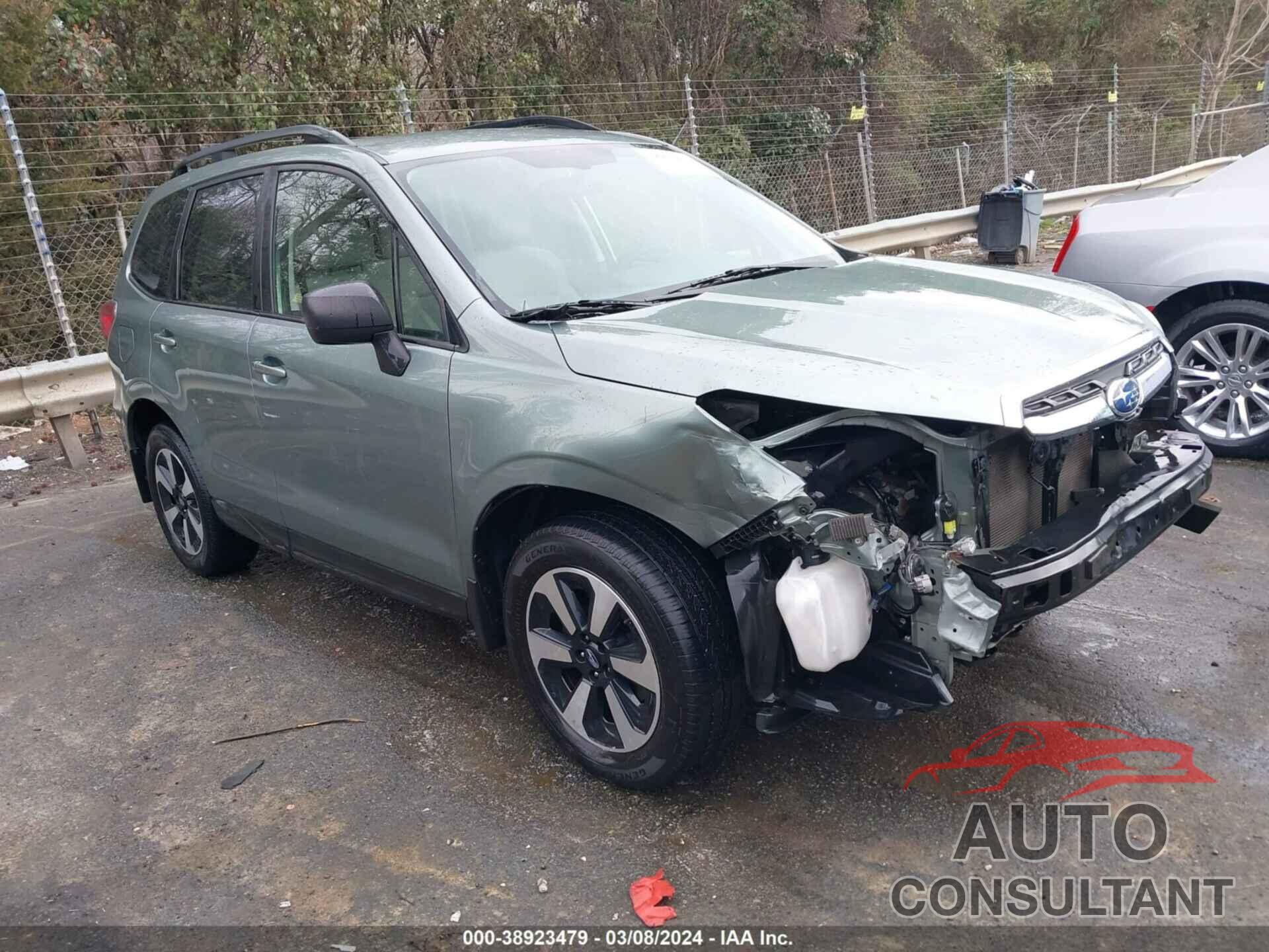 SUBARU FORESTER 2017 - JF2SJABC2HH461248