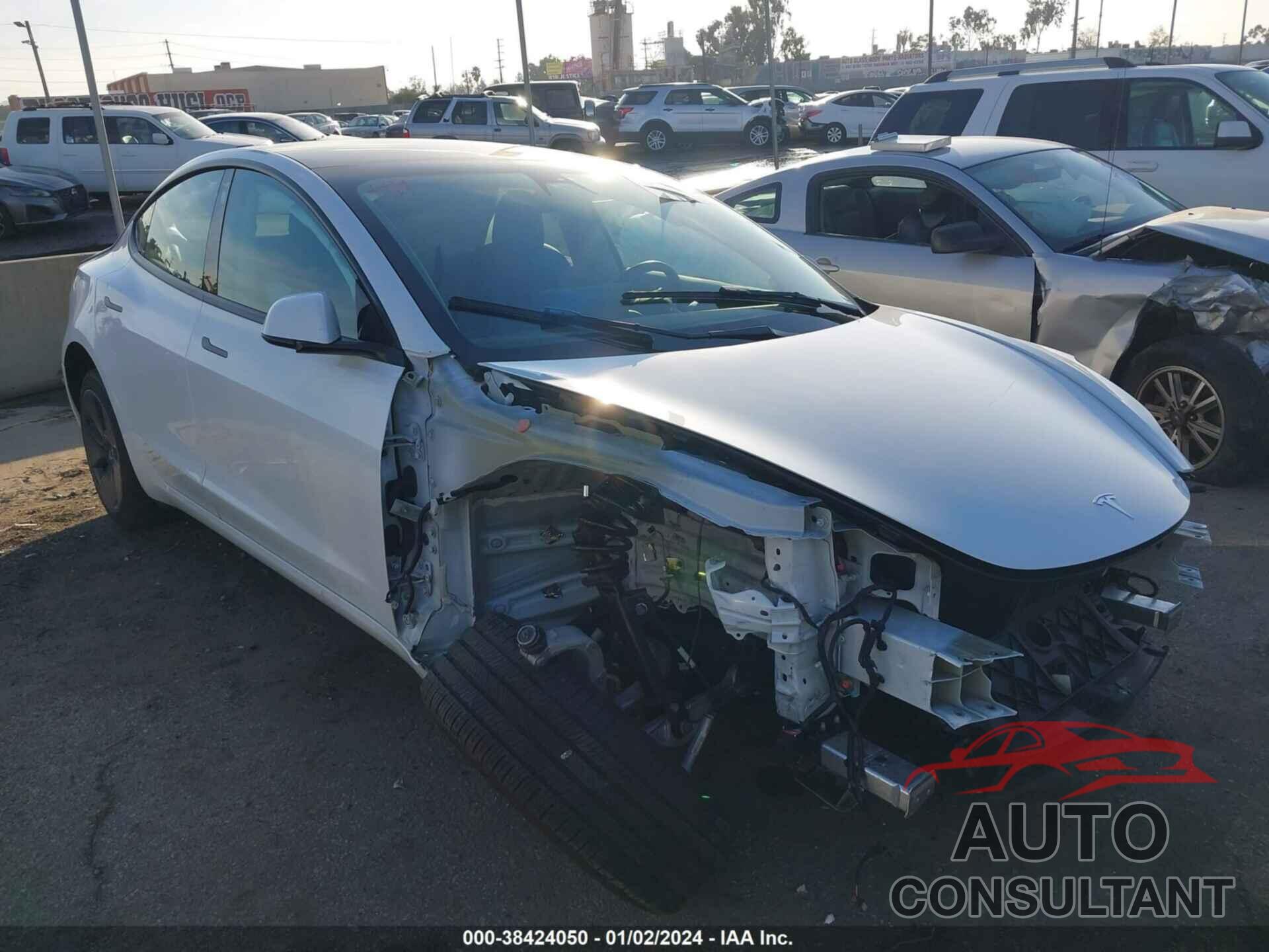 TESLA MODEL 3 2022 - 5YJ3E1EAXNF376557