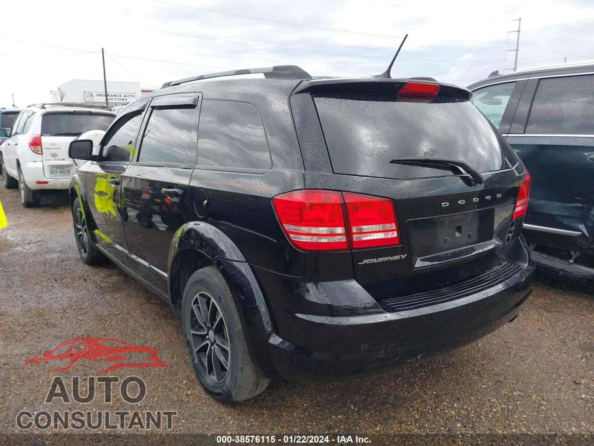 DODGE JOURNEY 2017 - 3C4PDCAB7HT599840
