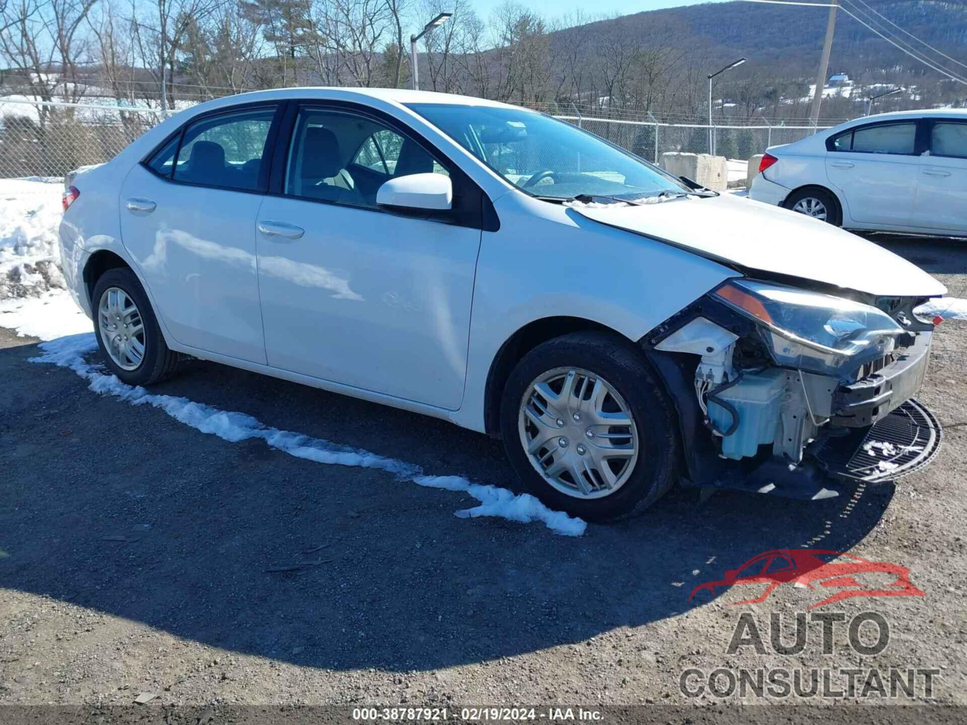 TOYOTA COROLLA 2016 - 5YFBURHE3GP565330
