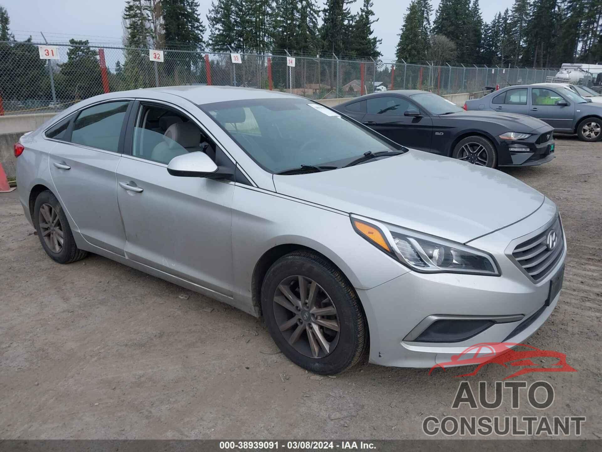 HYUNDAI SONATA 2016 - 5NPE24AF1GH399539
