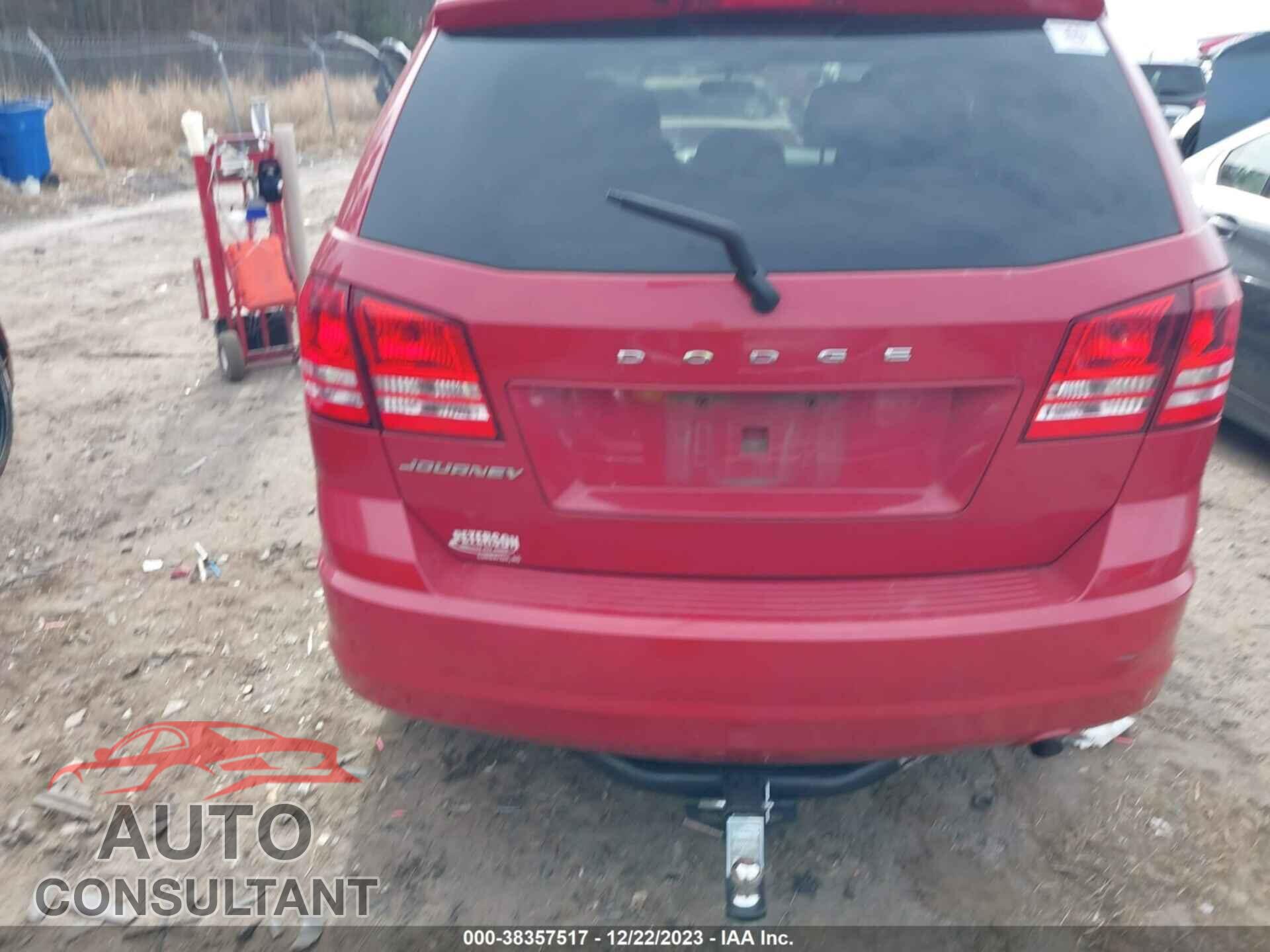DODGE JOURNEY 2017 - 3C4PDCABXHT524291