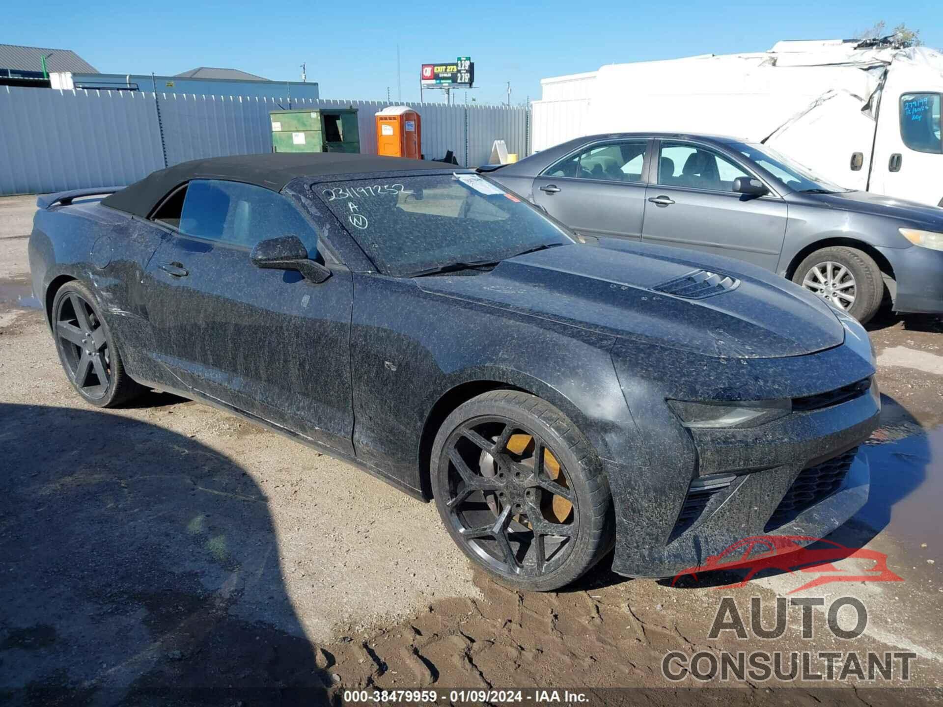 CHEVROLET CAMARO 2016 - 1G1FH3D76G0173312