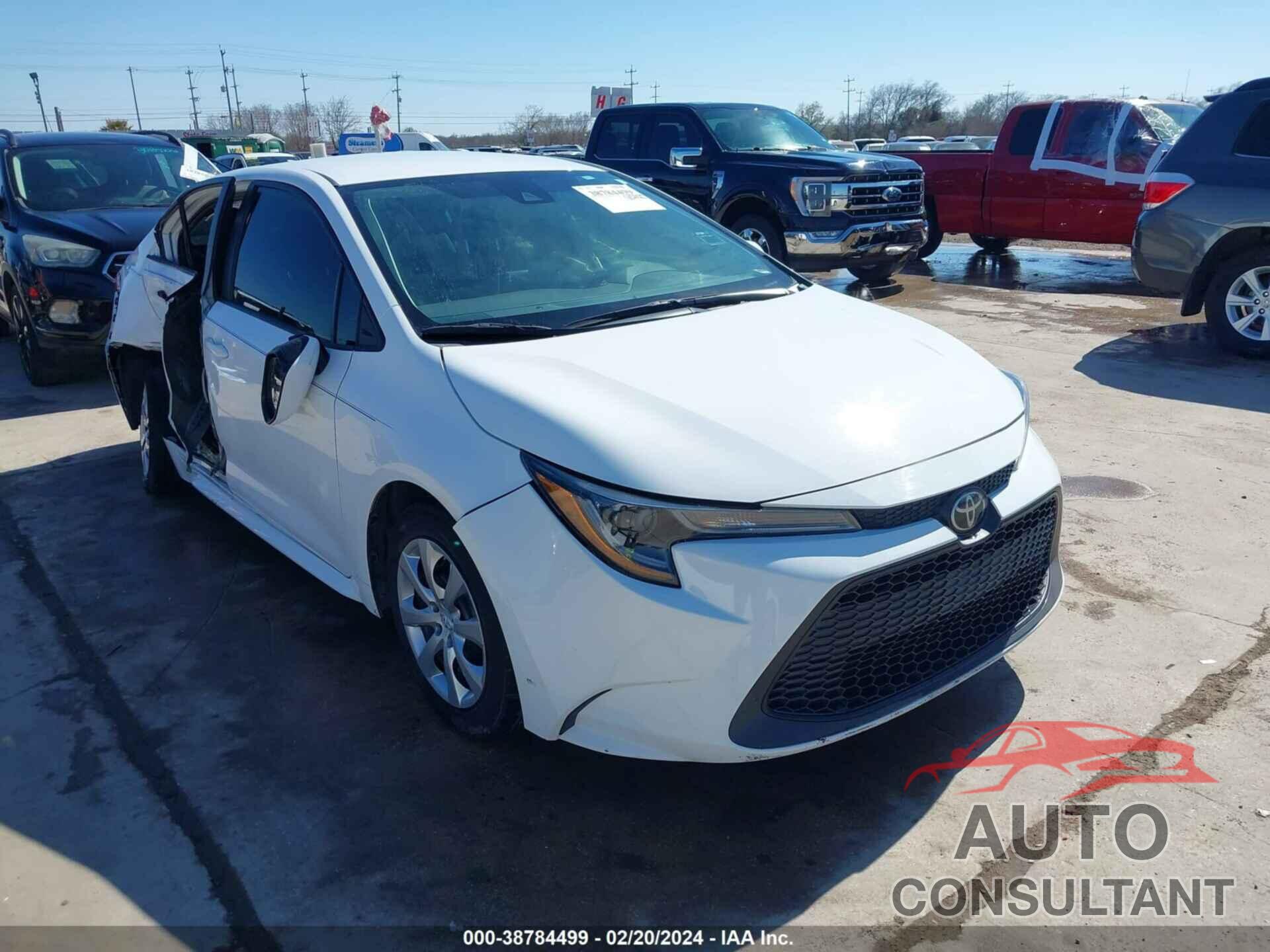TOYOTA COROLLA 2020 - 5YFEPRAE6LP006153