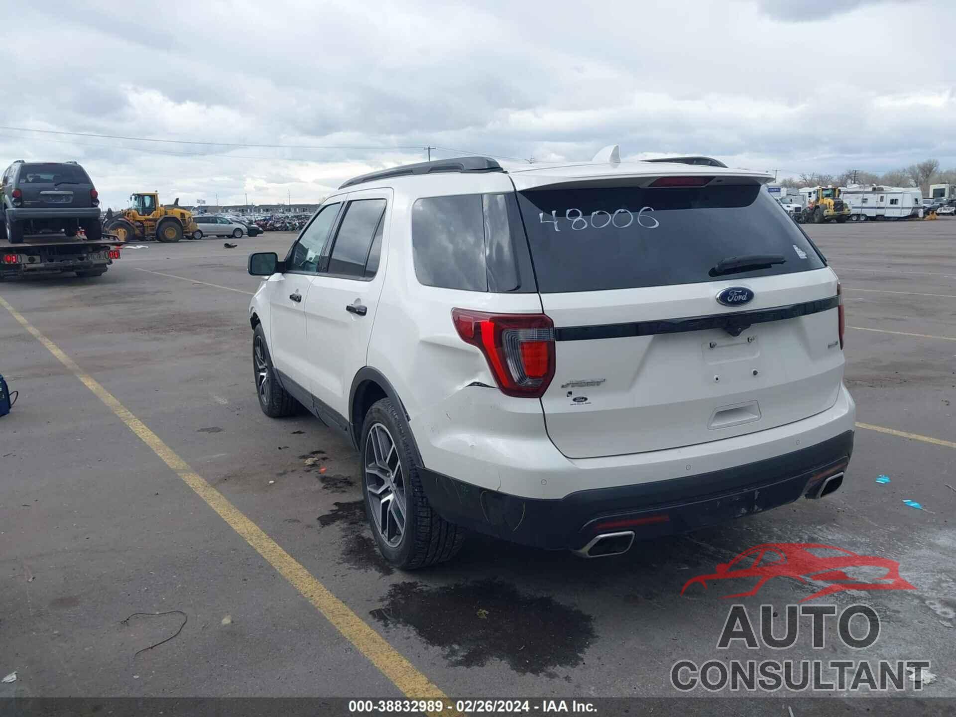 FORD EXPLORER 2016 - 1FM5K8GT1GGB95554