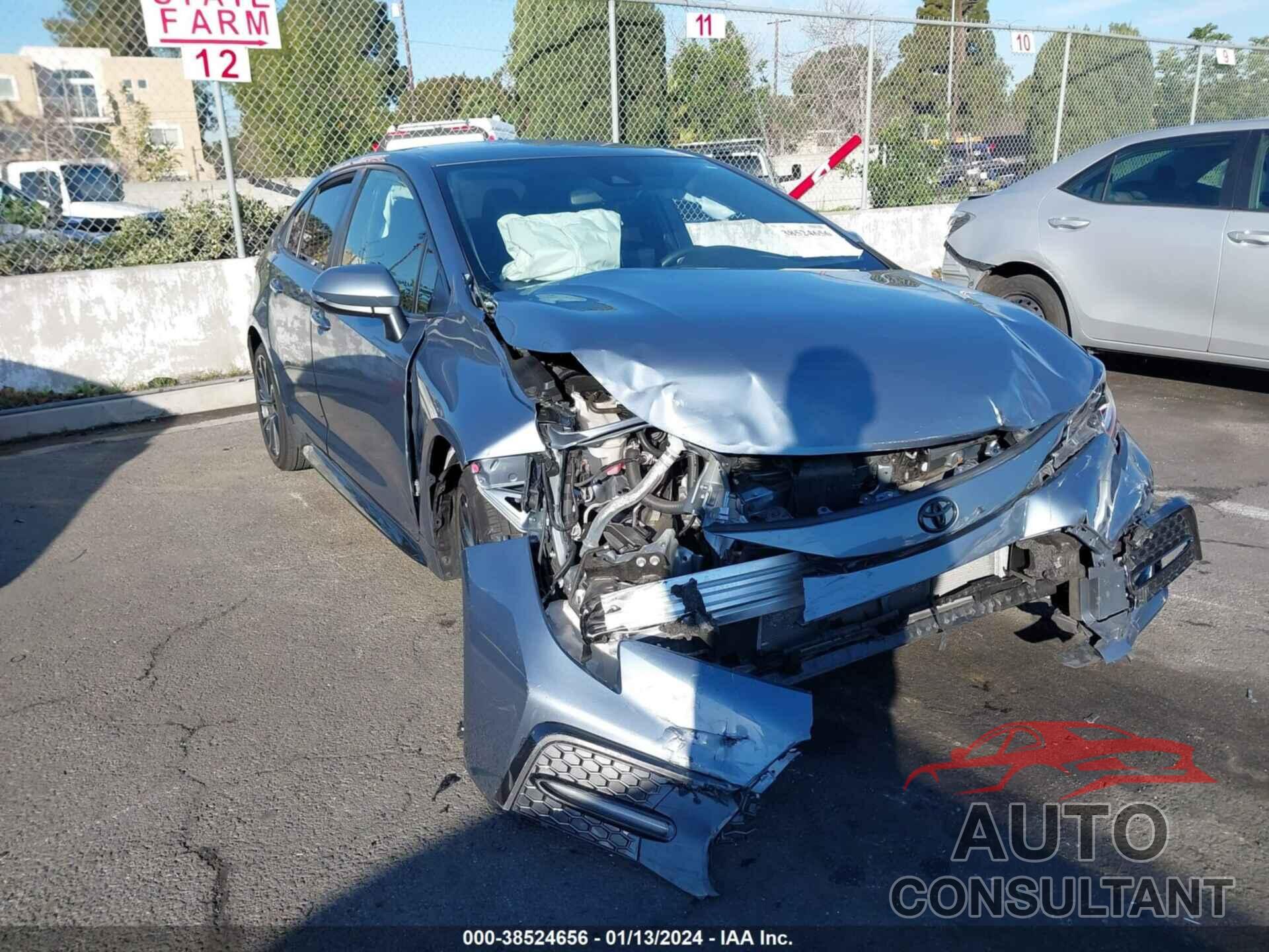 TOYOTA COROLLA 2021 - JTDS4MCE4MJ076901